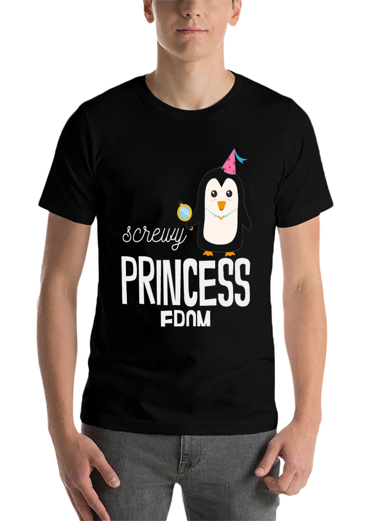 Black Screw Princess Freedom T-Shirt view 7