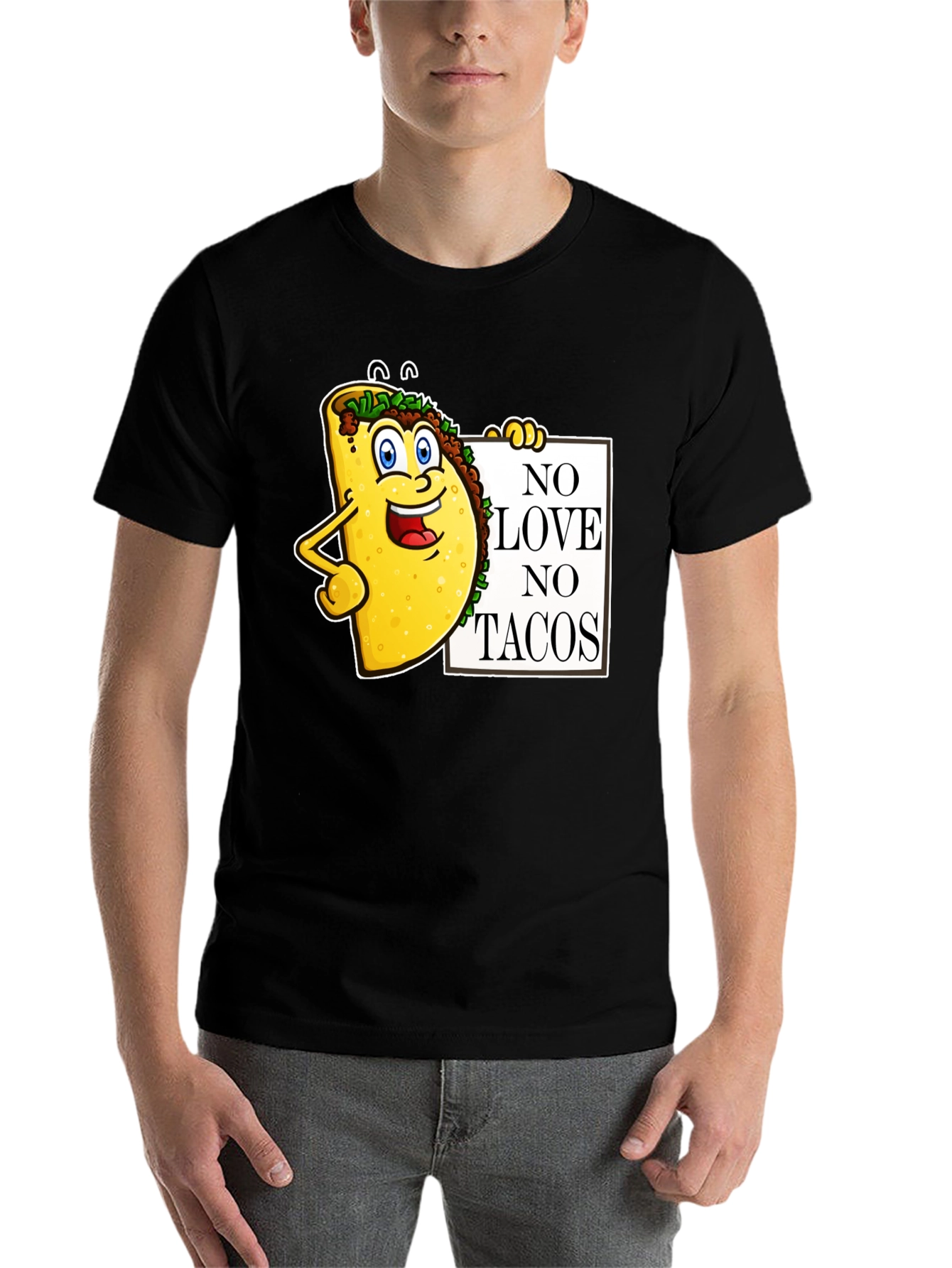 No Love No Tacos Graphic Tee - 7
