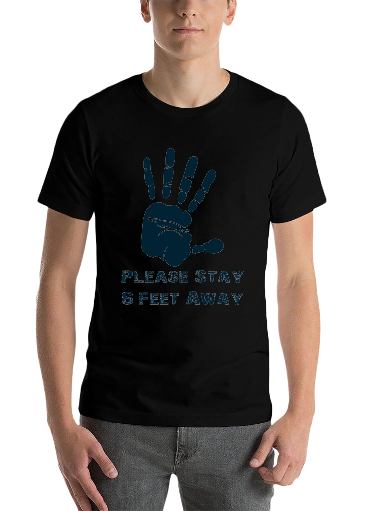 Social Distancing Tee - Stay 6 Feet Away - 7