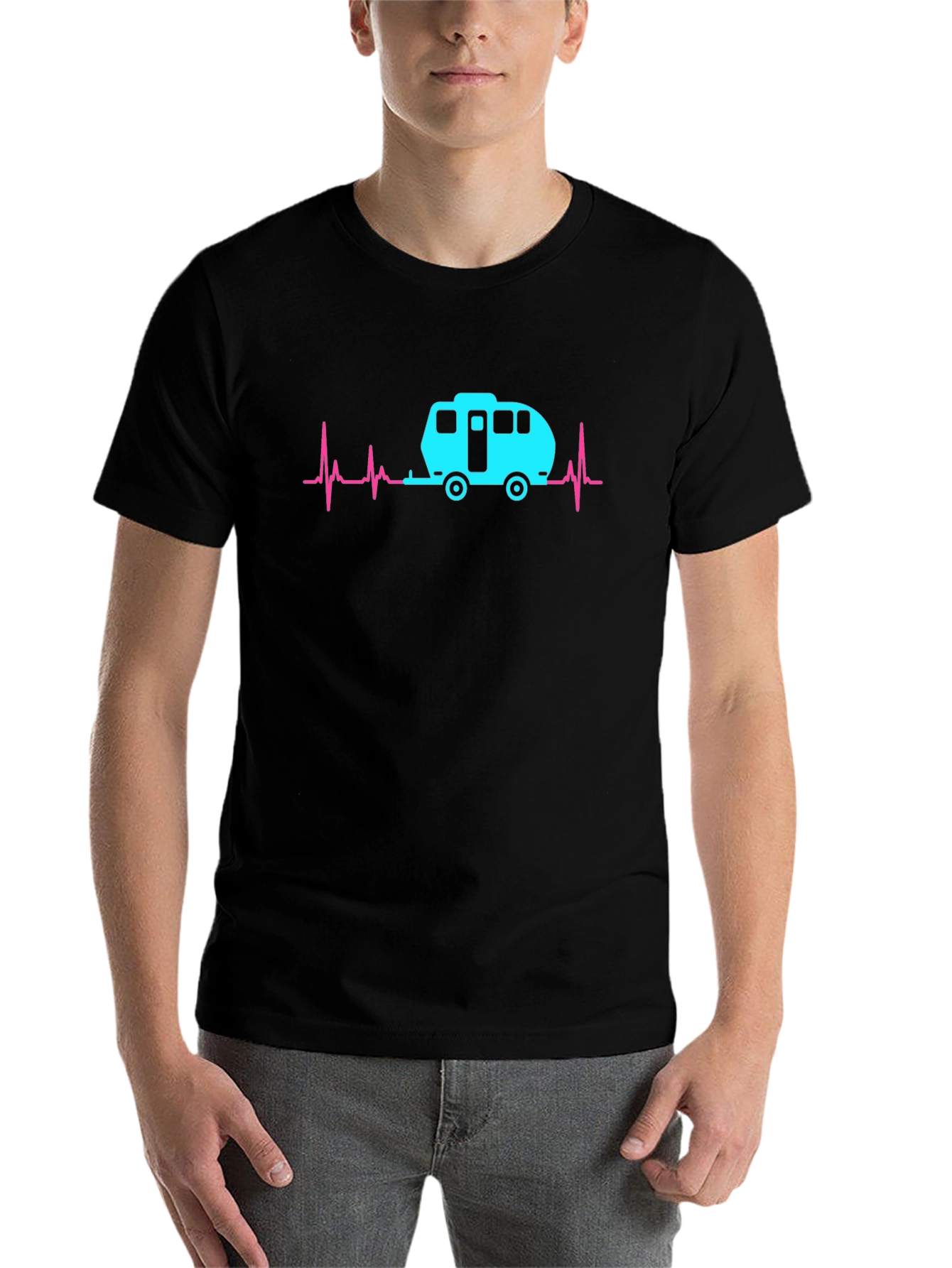 Camping Heartbeat T-Shirt - 7