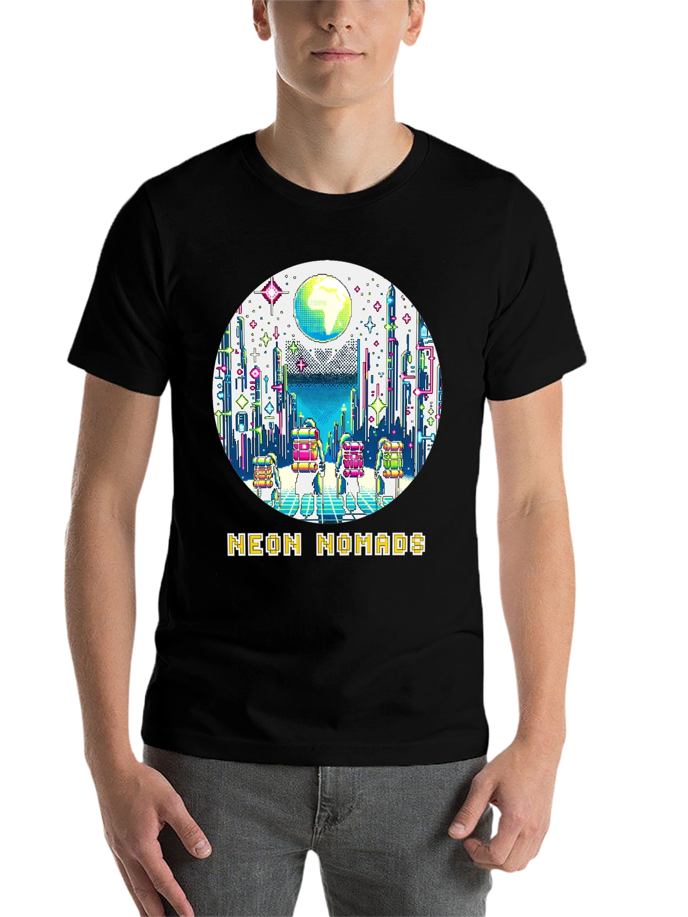 Neon Nomads Graphic T-Shirt - 7