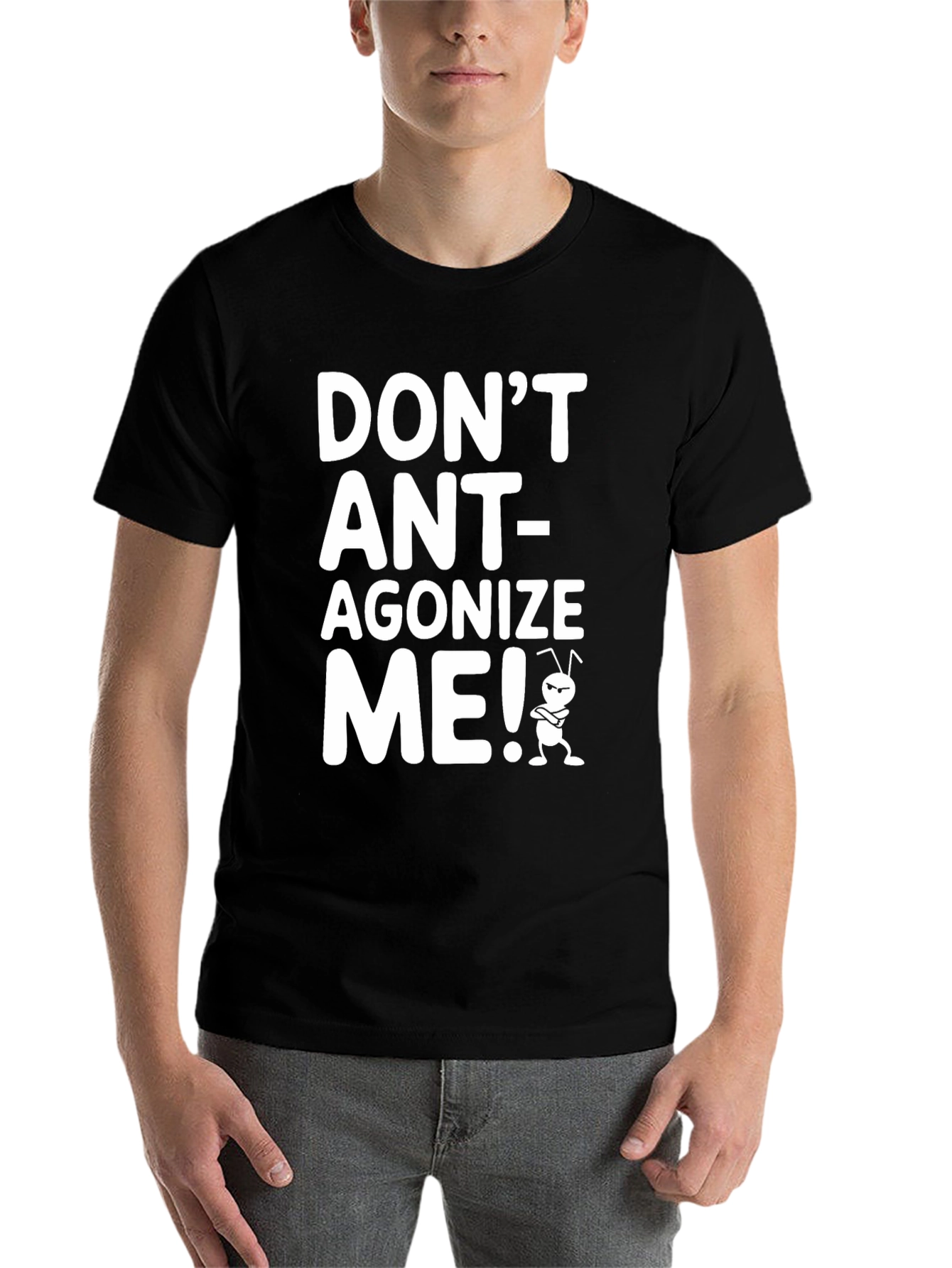Black Don't Ant-agonize Me! Graphic Tee view 7