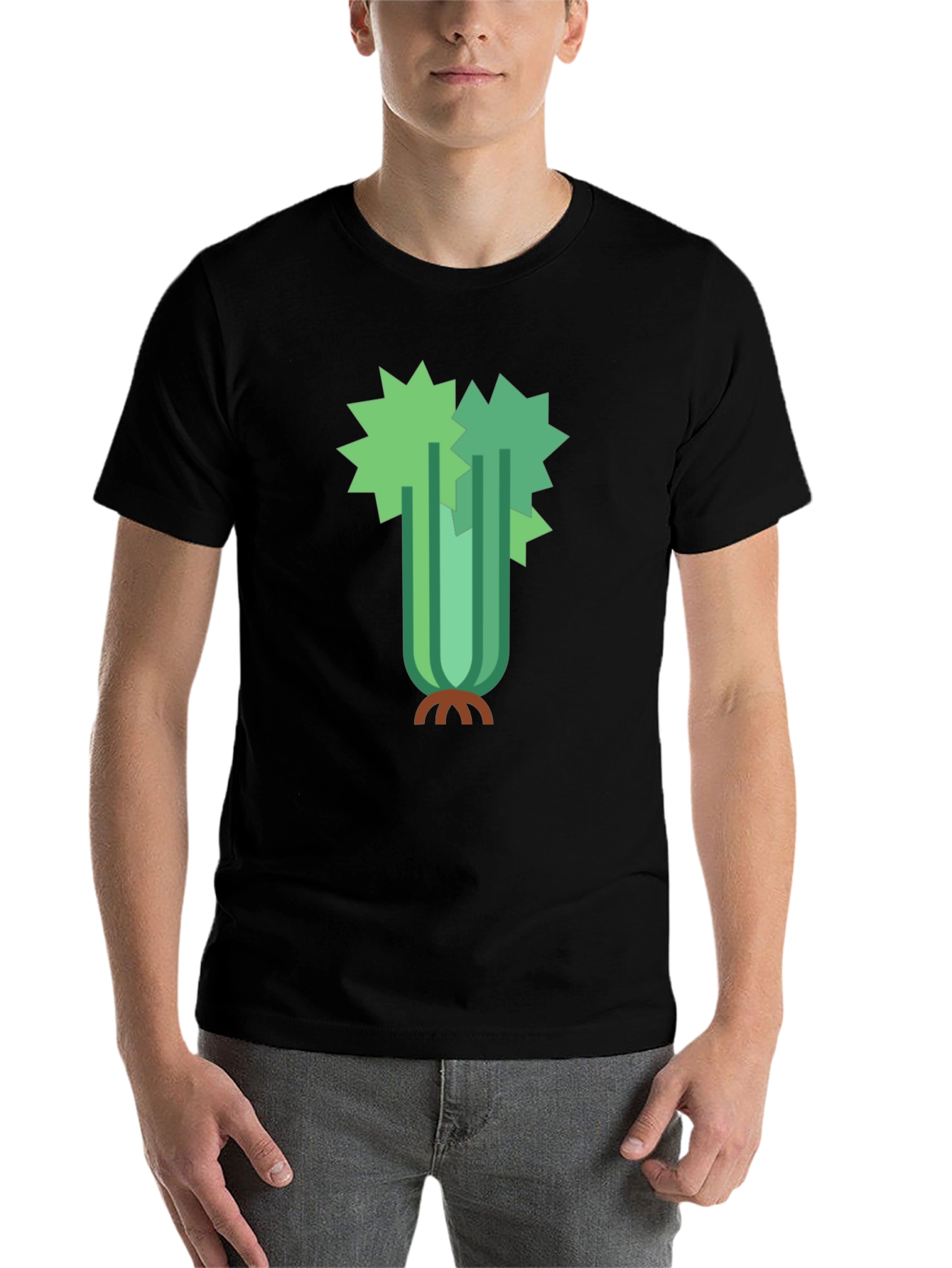 Black Celery Graphic Tee - Fresh Style! view 7
