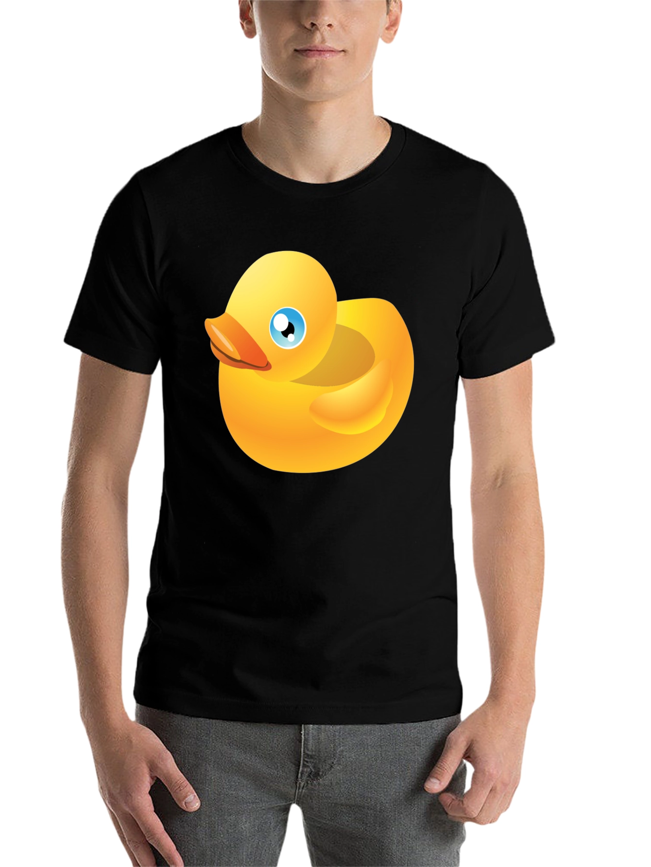 Black Duck Graphic Black T-Shirt view 7