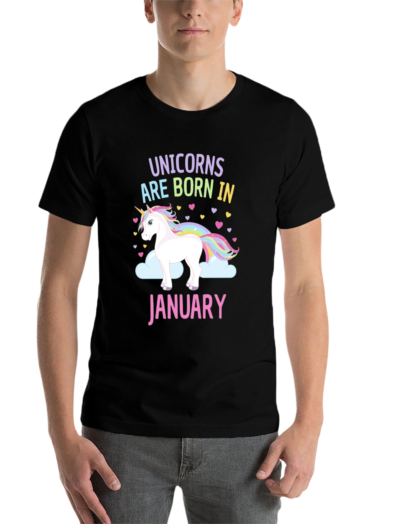 Unicorns Born in January T-Shirt - 7