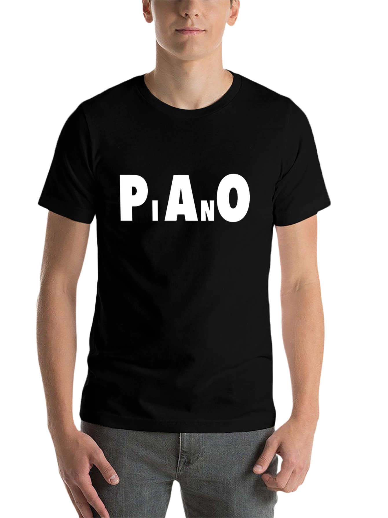 Black Piano T-Shirt - Funny Chemistry Elements Music Tee view 7
