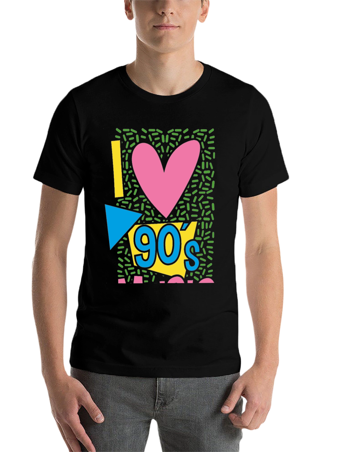 I Love the 90s Retro Graphic T-Shirt - 7