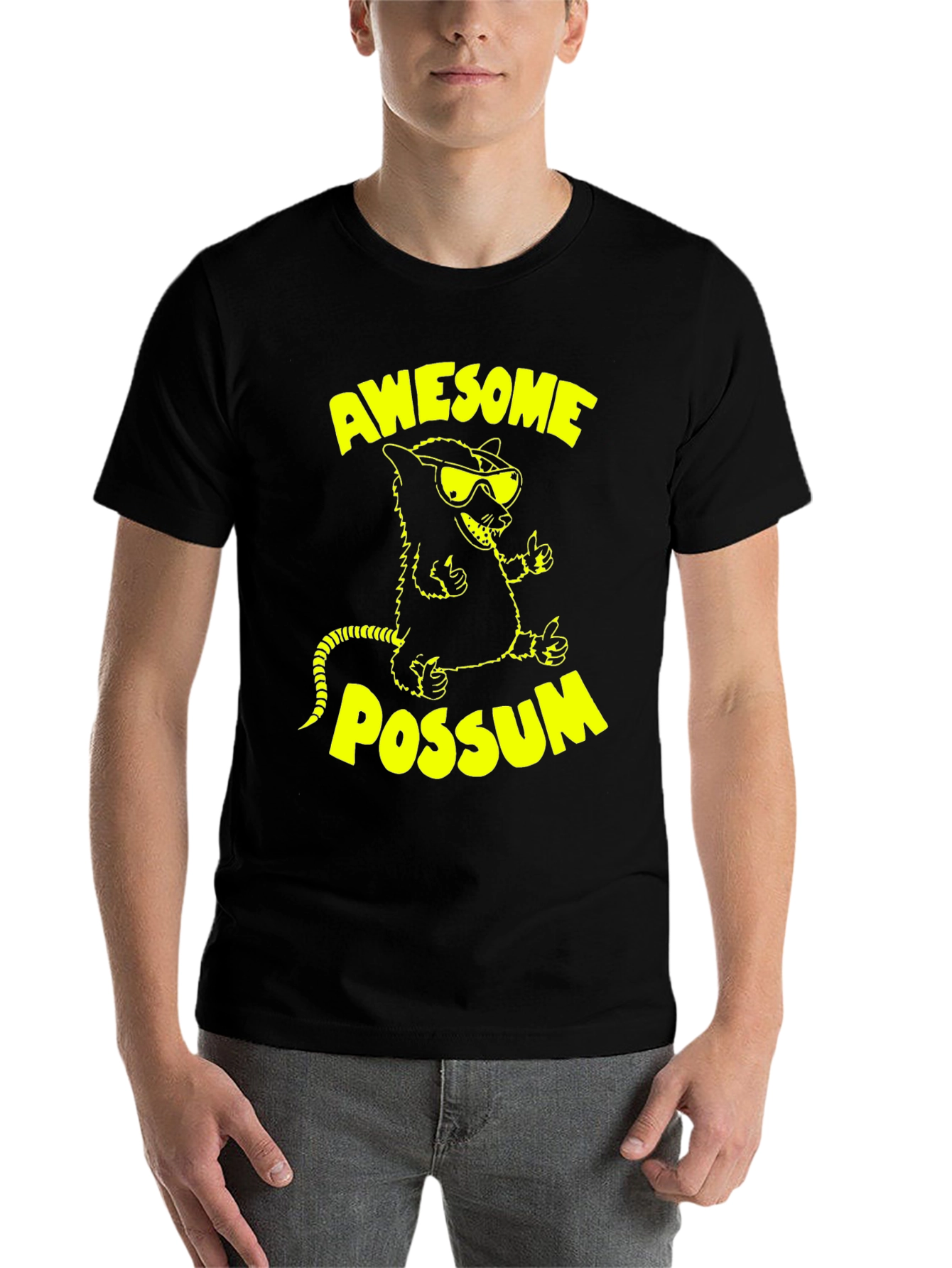 Awesome Possum Graphic T-Shirt - 7