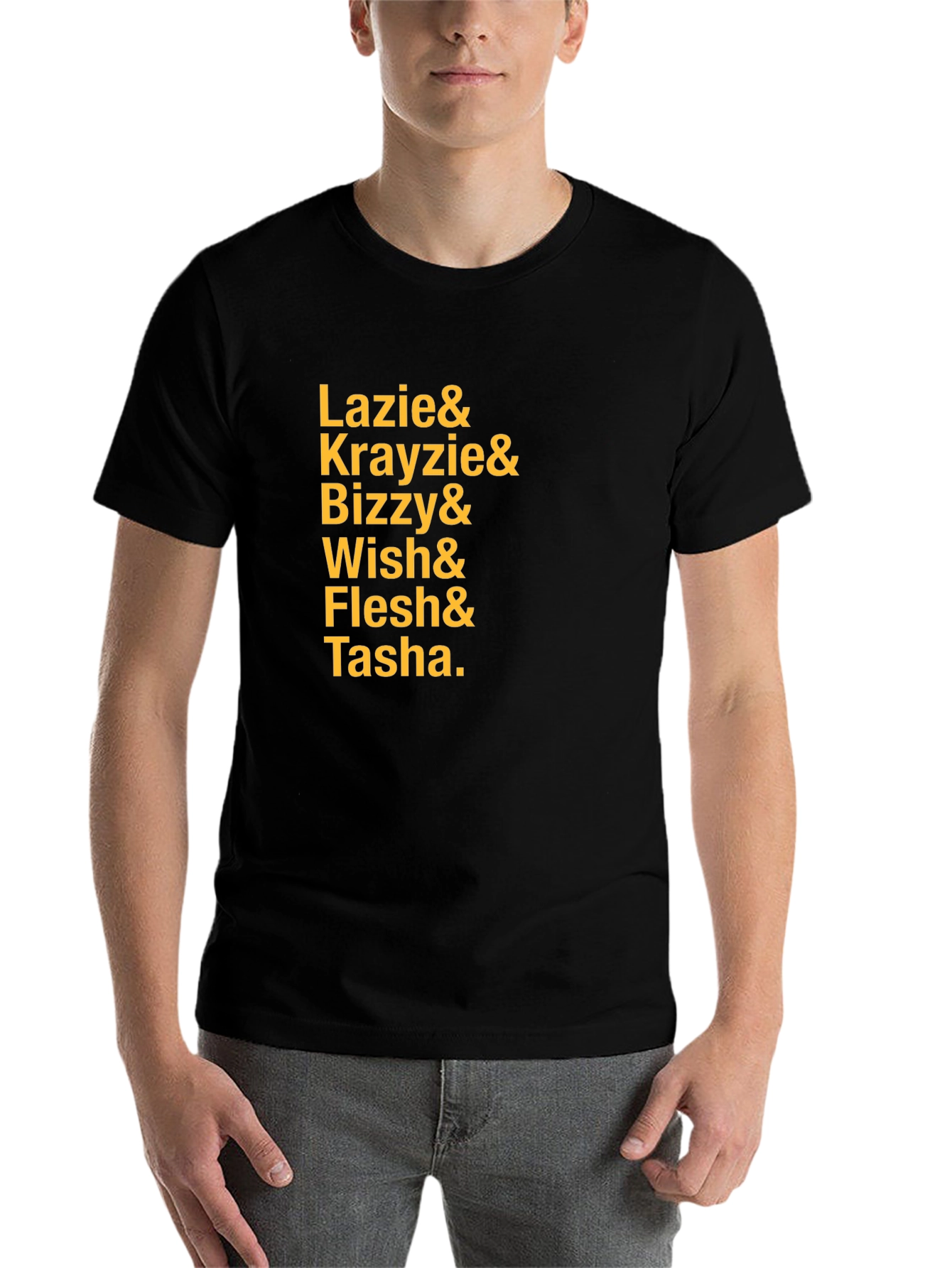 Black Bone Thugs Inspired Black T-Shirt view 7