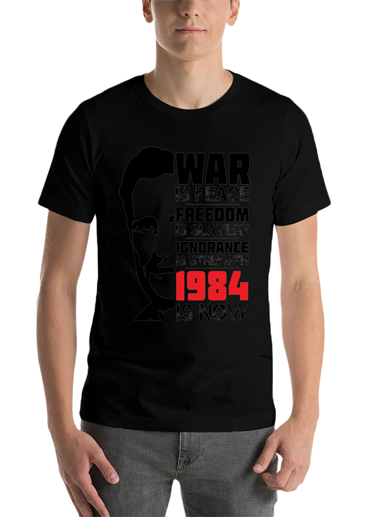 1984 Orwell T-Shirt - War is Peace - 7