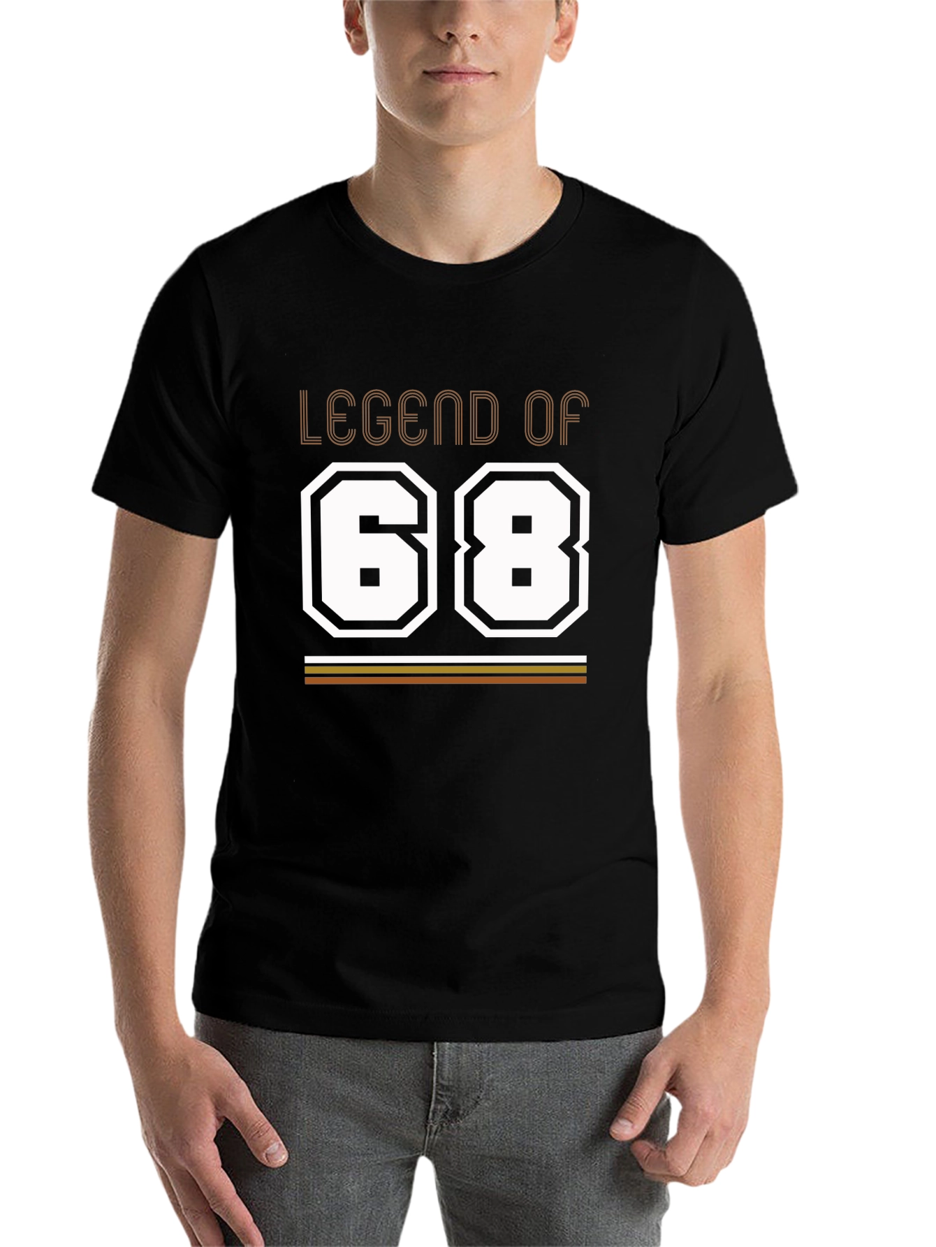 Black Legend of 68 T-Shirt - Retro Style view 7