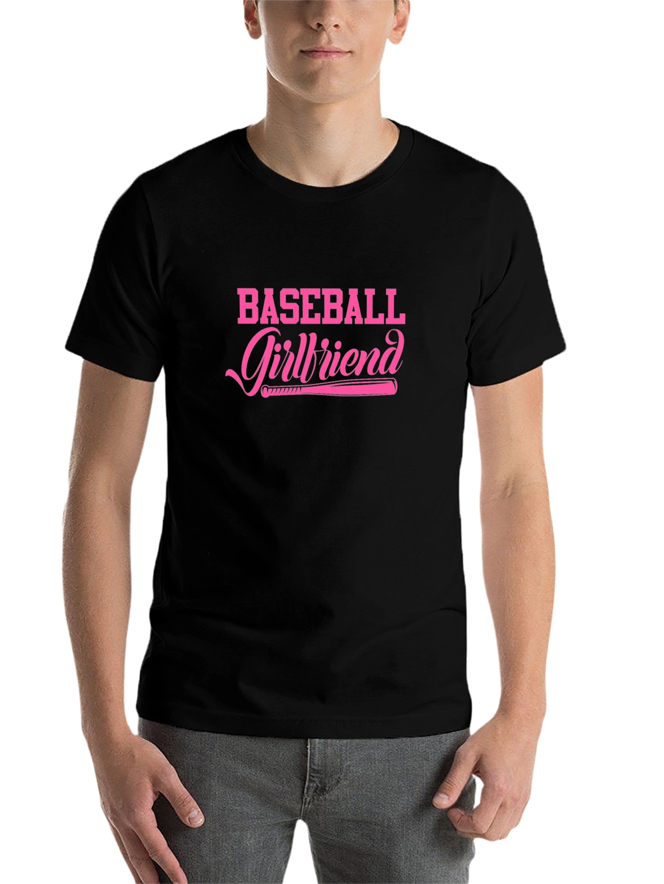 Baseball Girlfriend Graphic Tee - 7