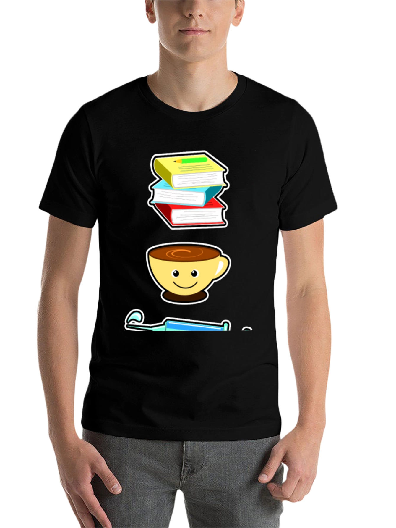 Black Book Coffee Syringe Graphic Tee view 7