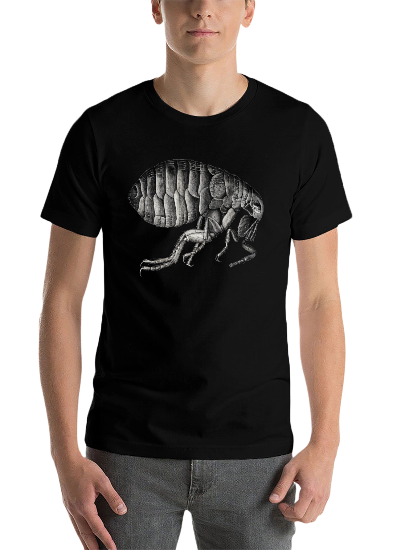 Black Flea Graphic Print T-Shirt view 7