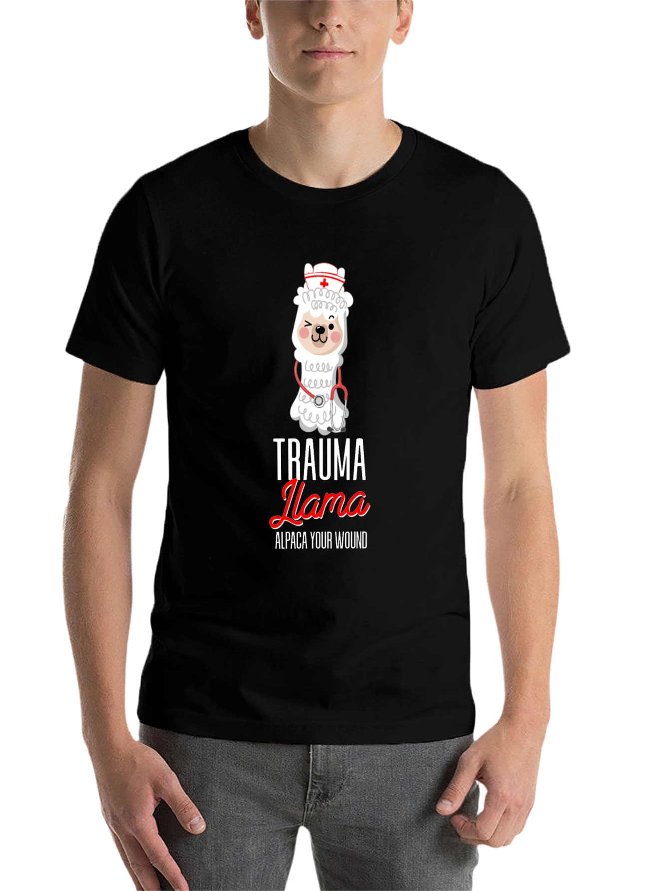 Trauma Llama T-Shirt - Alpaca Your Wound! - 7