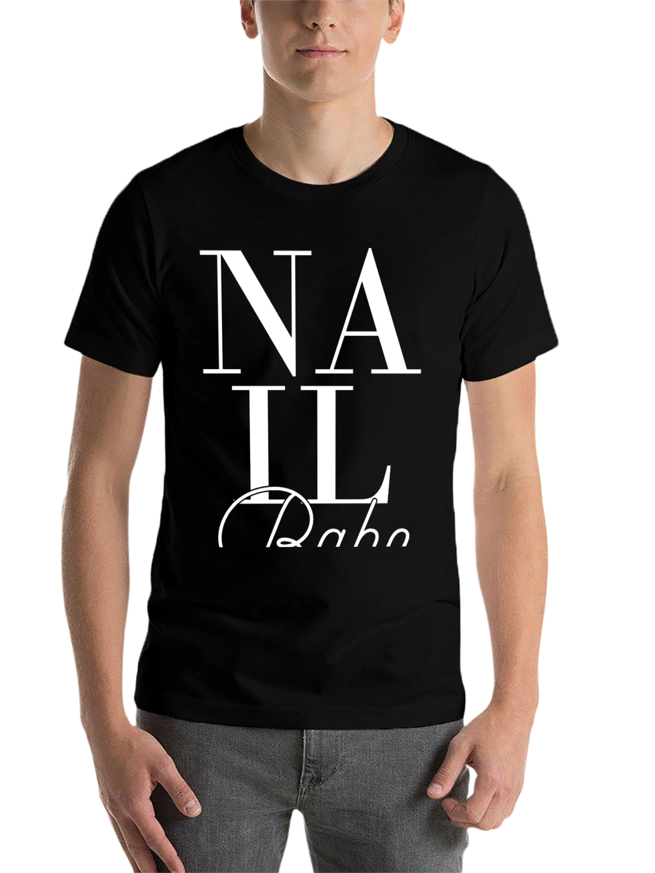 Black Nail Babe Black T-Shirt view 7