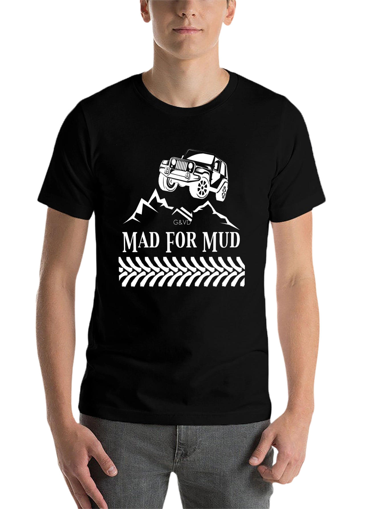 Black Mad for Mud T-Shirt - Off-Road Adventure Apparel view 7