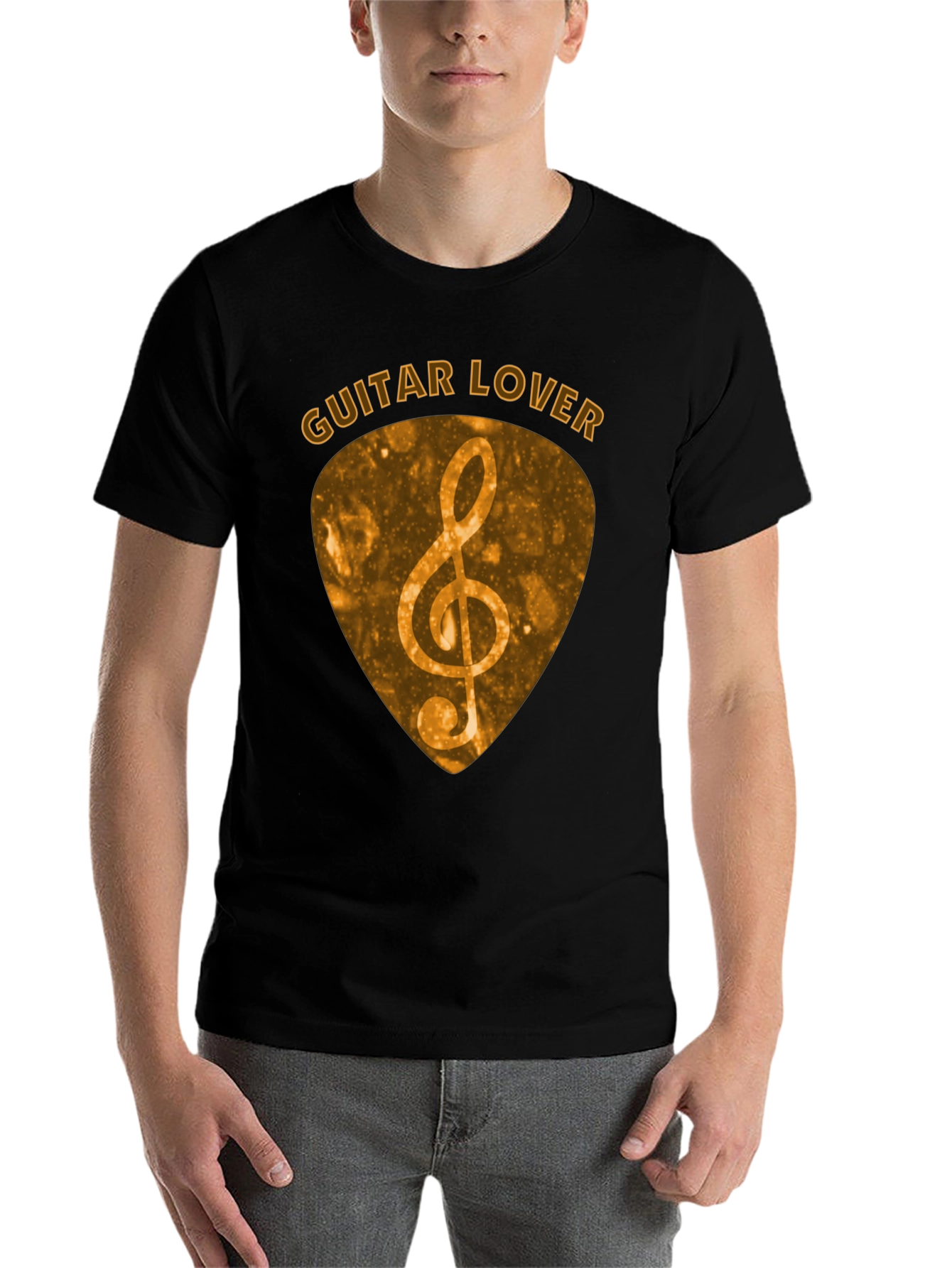 Guitar Lover Treble Clef Music T-Shirt - 7
