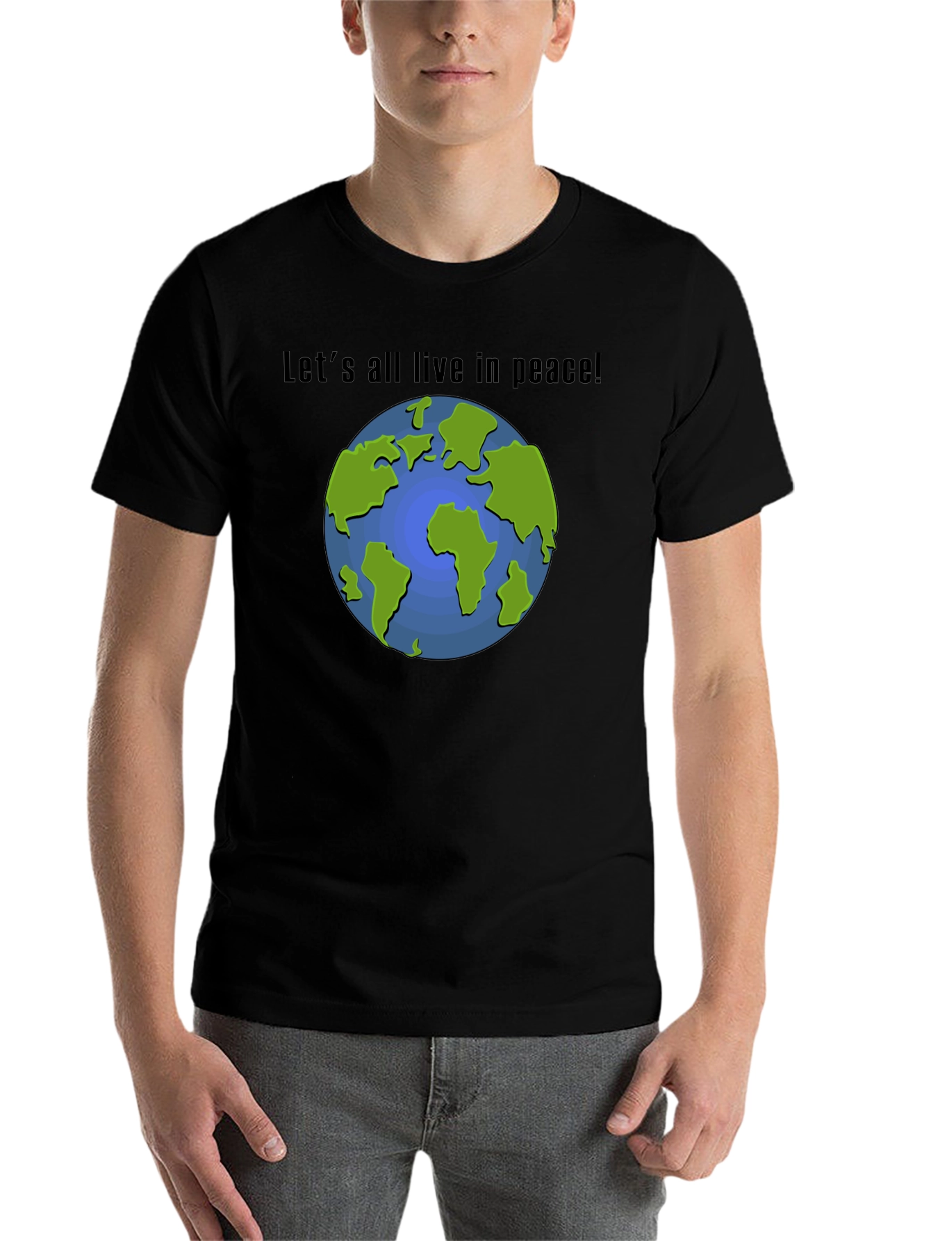 Peace On Earth Graphic T-Shirt - 7
