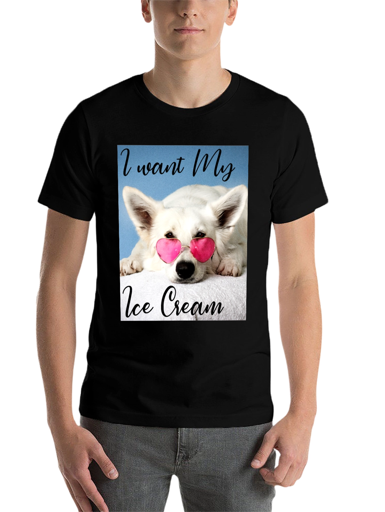 Black Dog Ice Cream T-Shirt view 7
