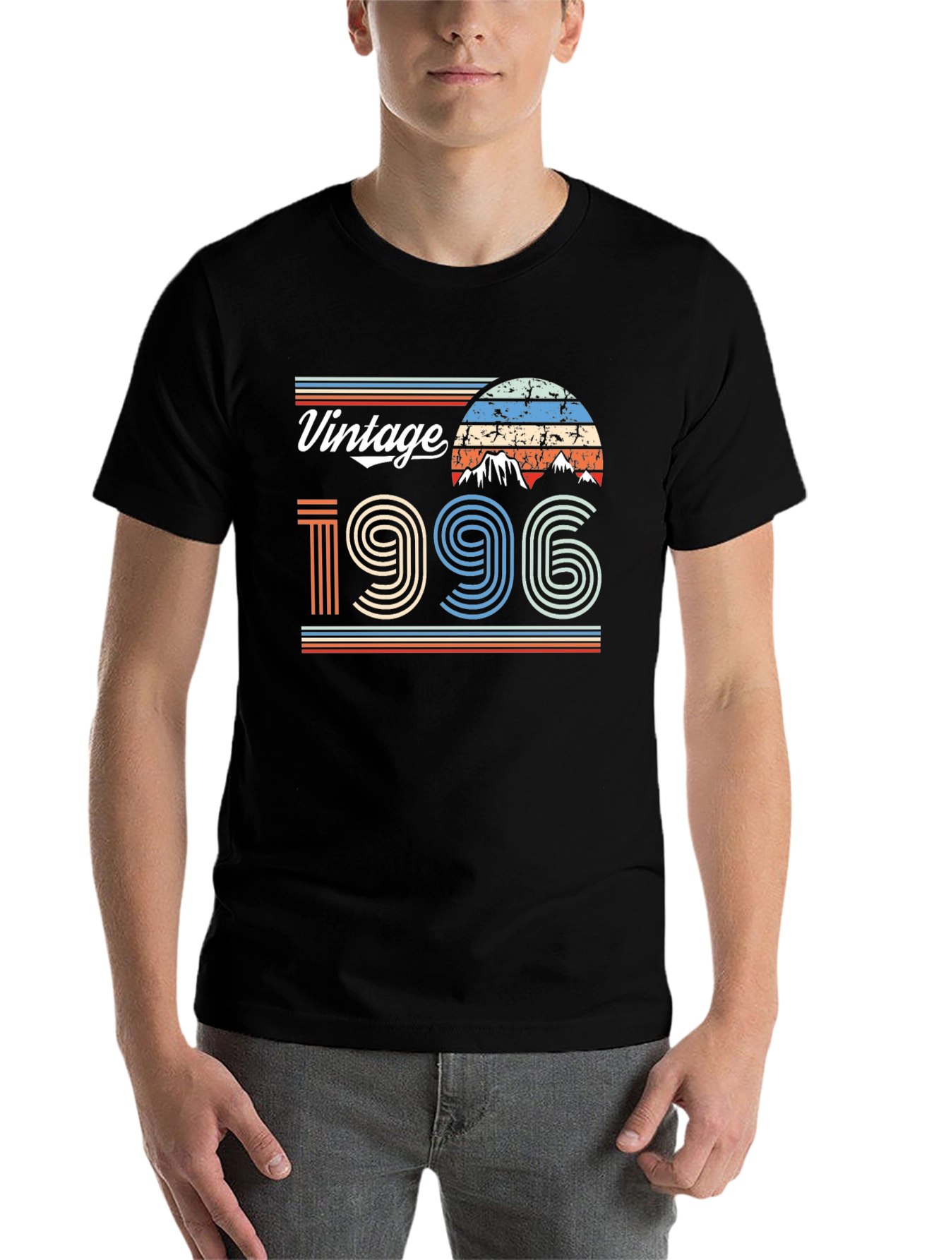 Black Vintage 1996 Graphic T-Shirt view 7