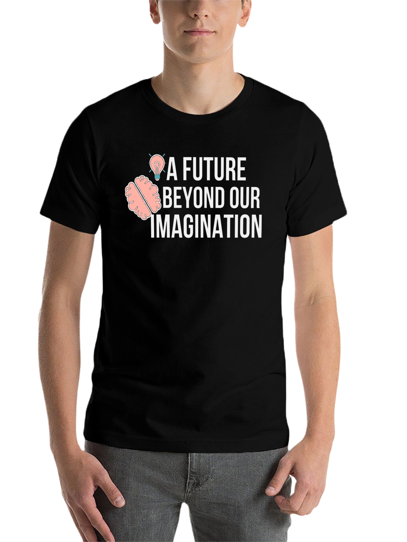 Black Future Beyond Imagination Graphic Tee view 7