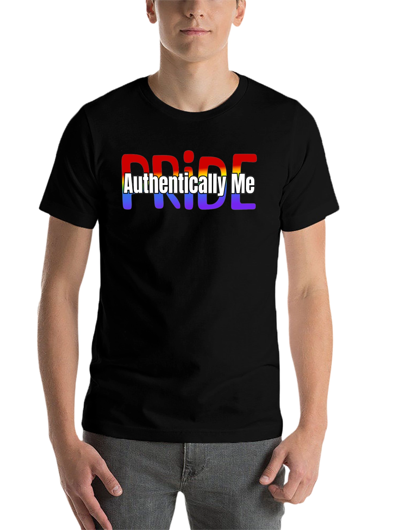 Black Pride Authentically Me T-Shirt view 7