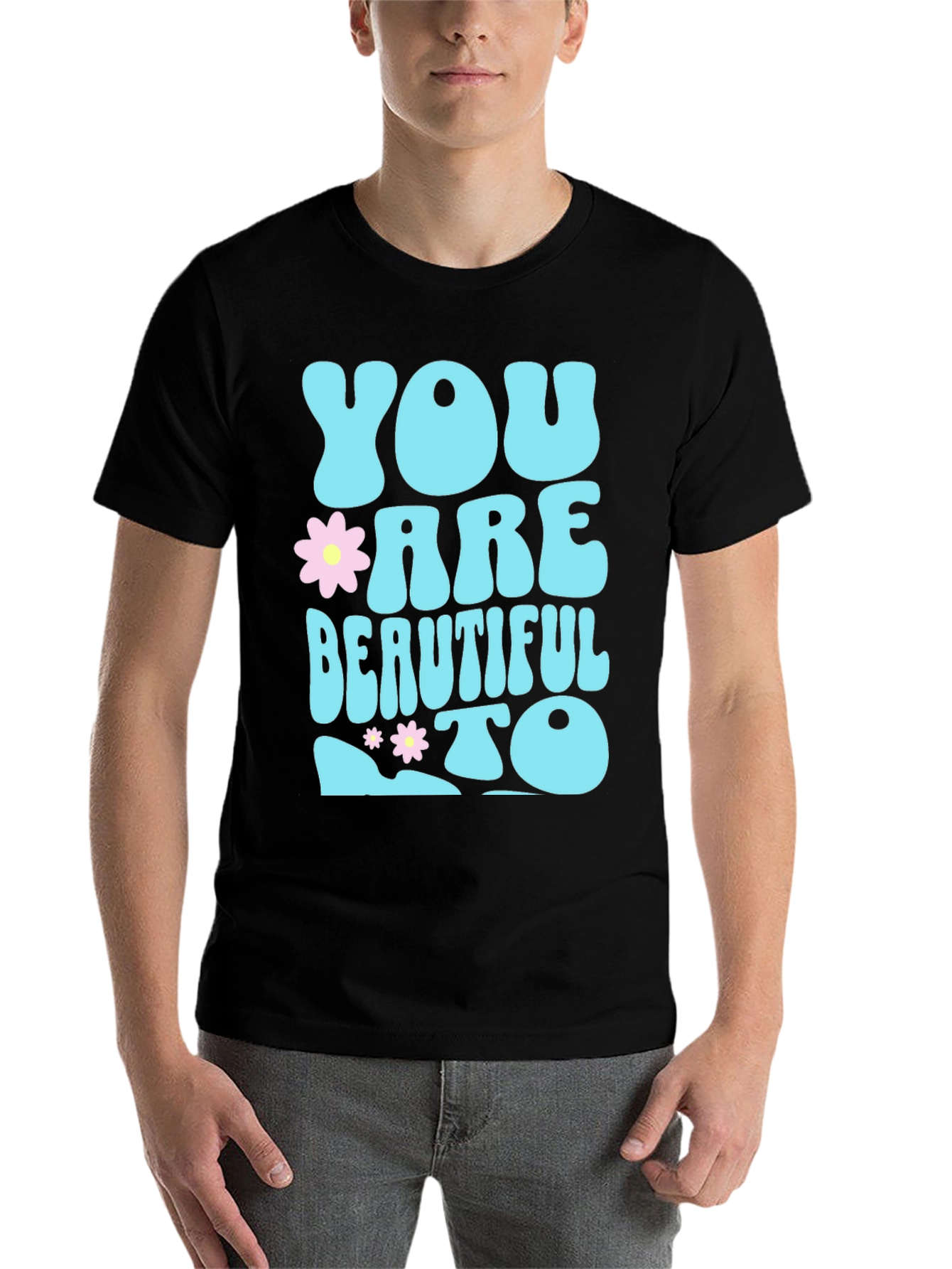 Black You are Beautiful To T-Shirt view 7