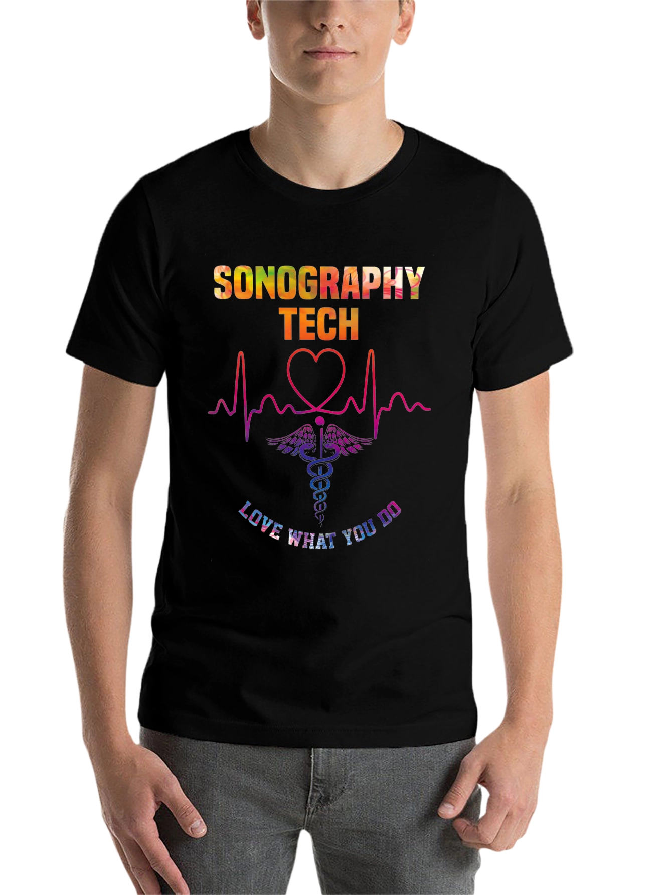 Sonography Tech T-Shirt - Love What You Do - 7