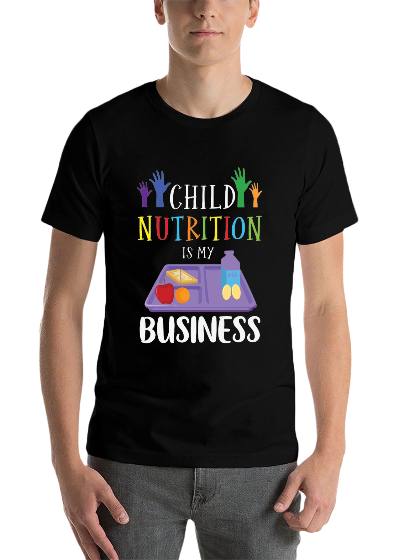 Child Nutrition T-Shirt - School Lunch Hero Tee - 7