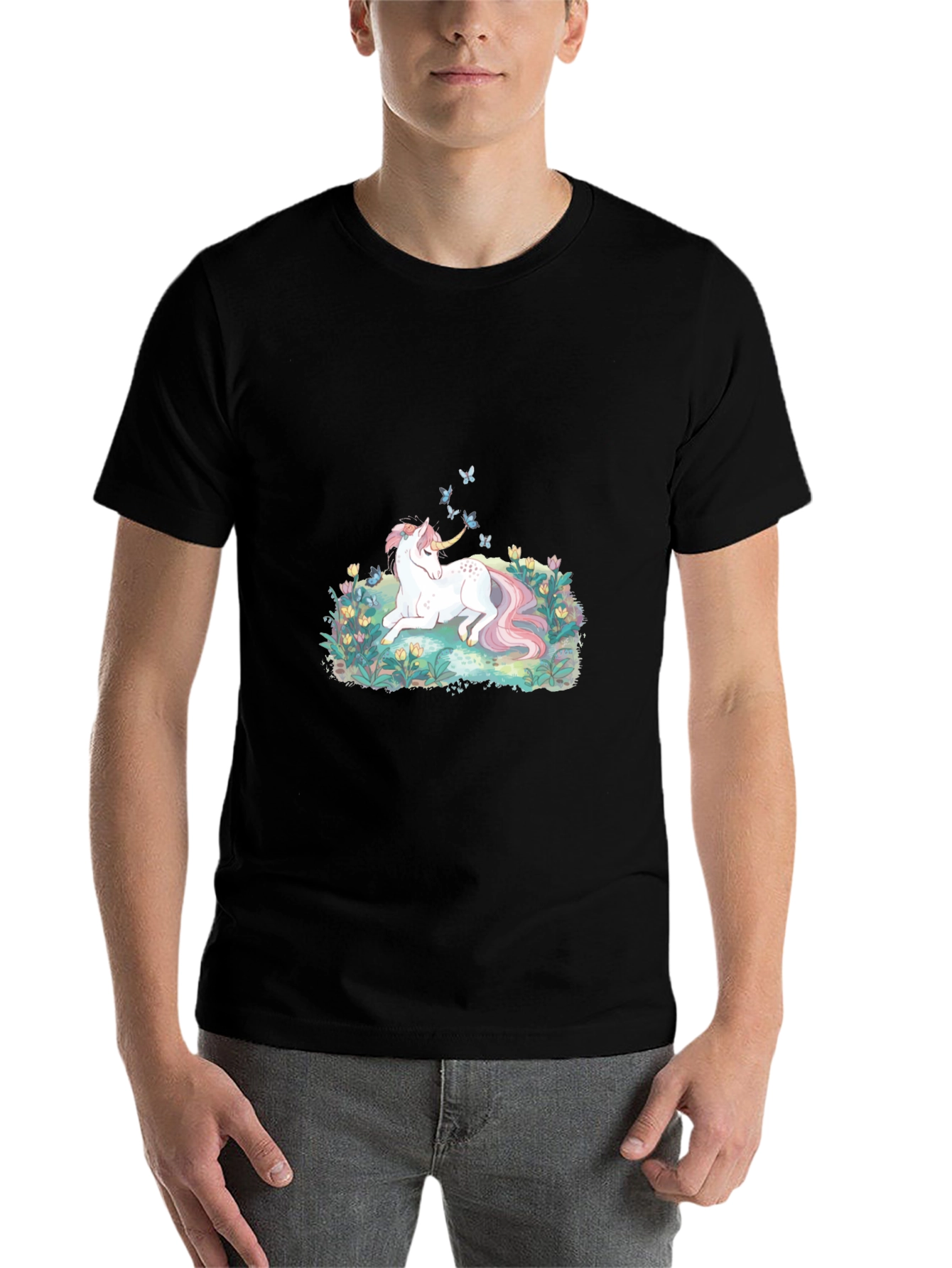 Unicorn T-Shirt - Magical Creature Graphic Tee - 7