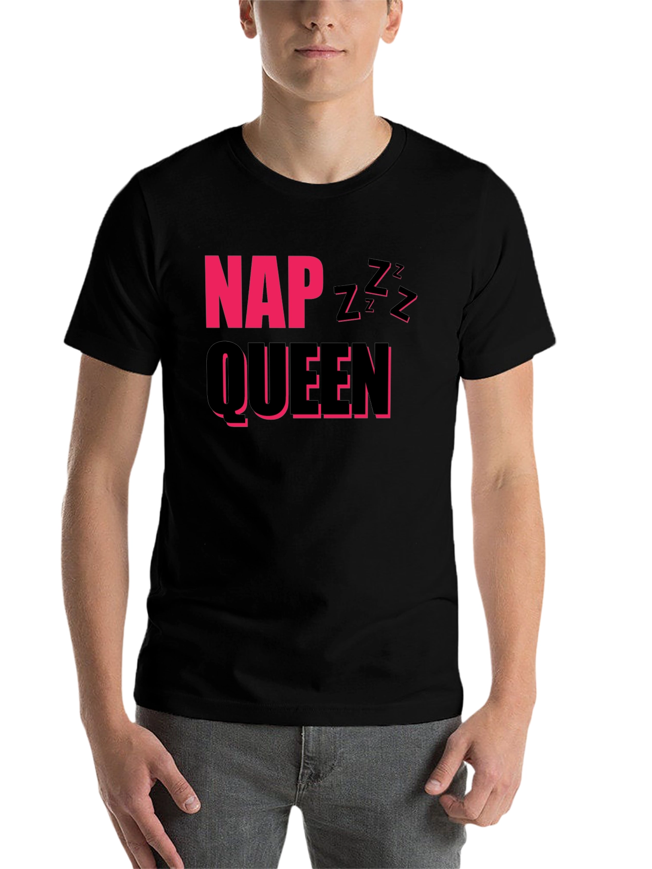 Nap Queen Graphic Tee - Comfy Sleep Shirt - 7