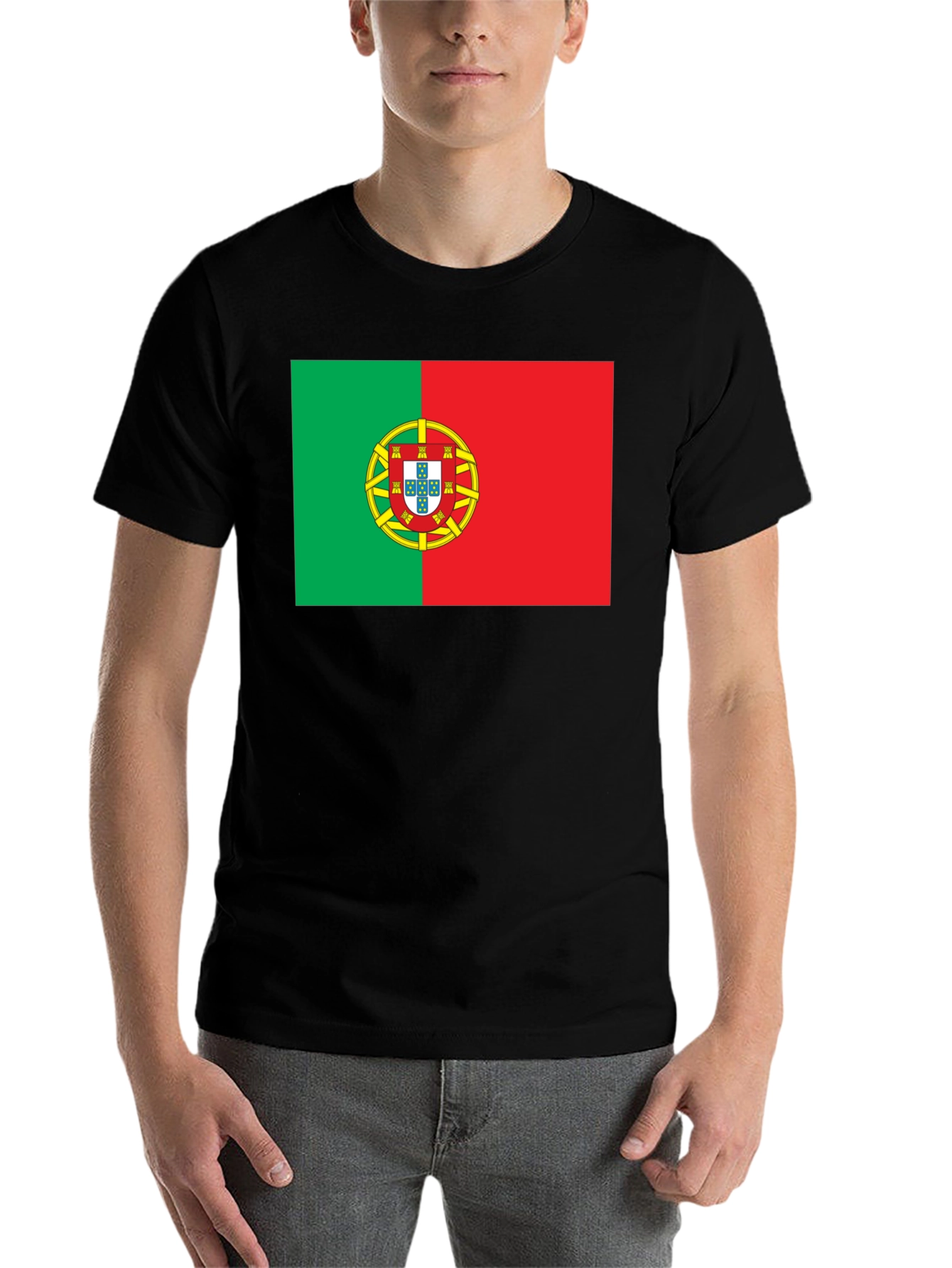 Portugal Flag Graphic T-Shirt - 7