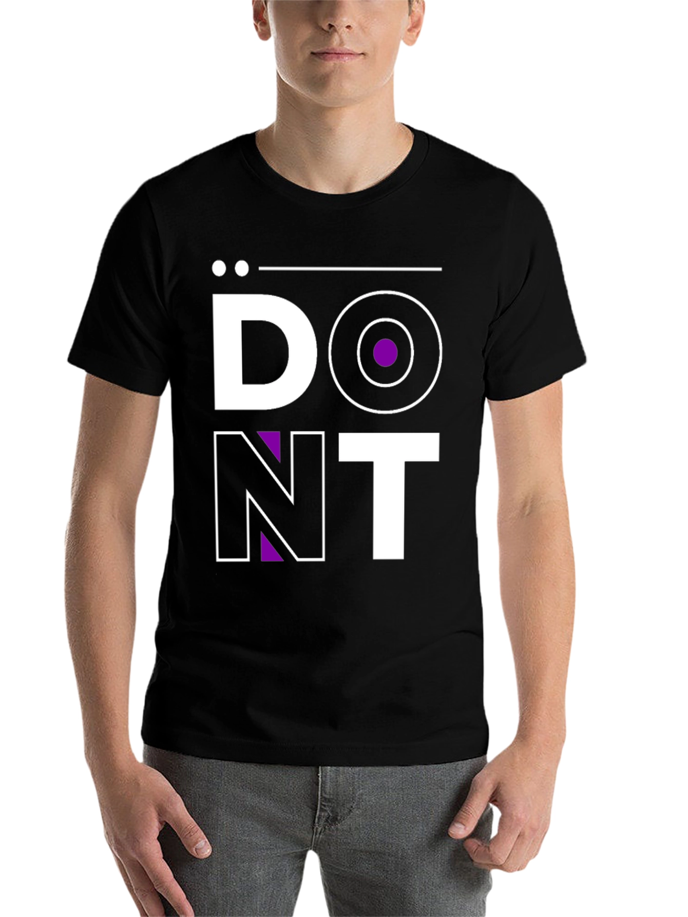 Black Don't T-Shirt - Unique Graphic Tee view 7