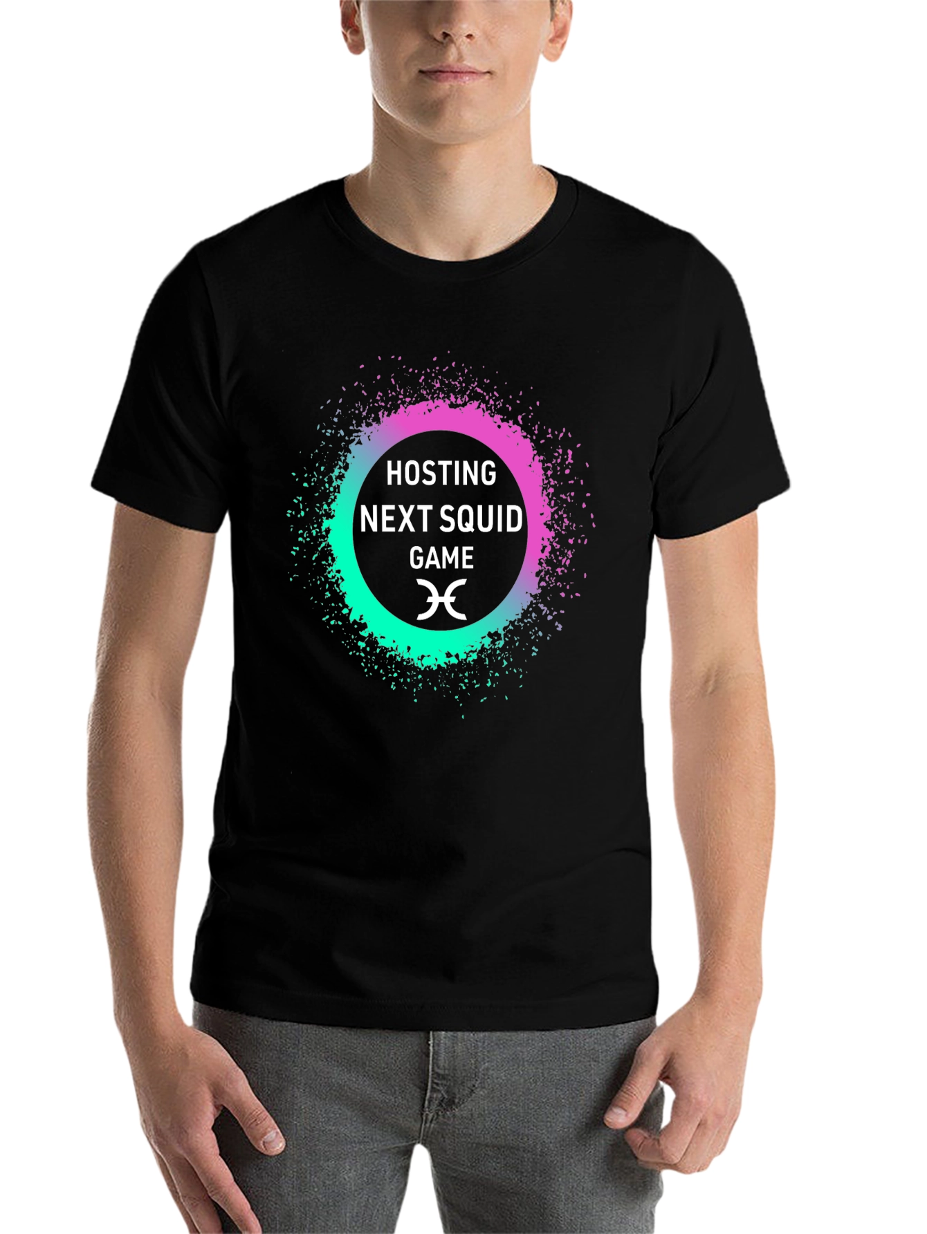 Black Hosting Next Squid Game T-Shirt view 7