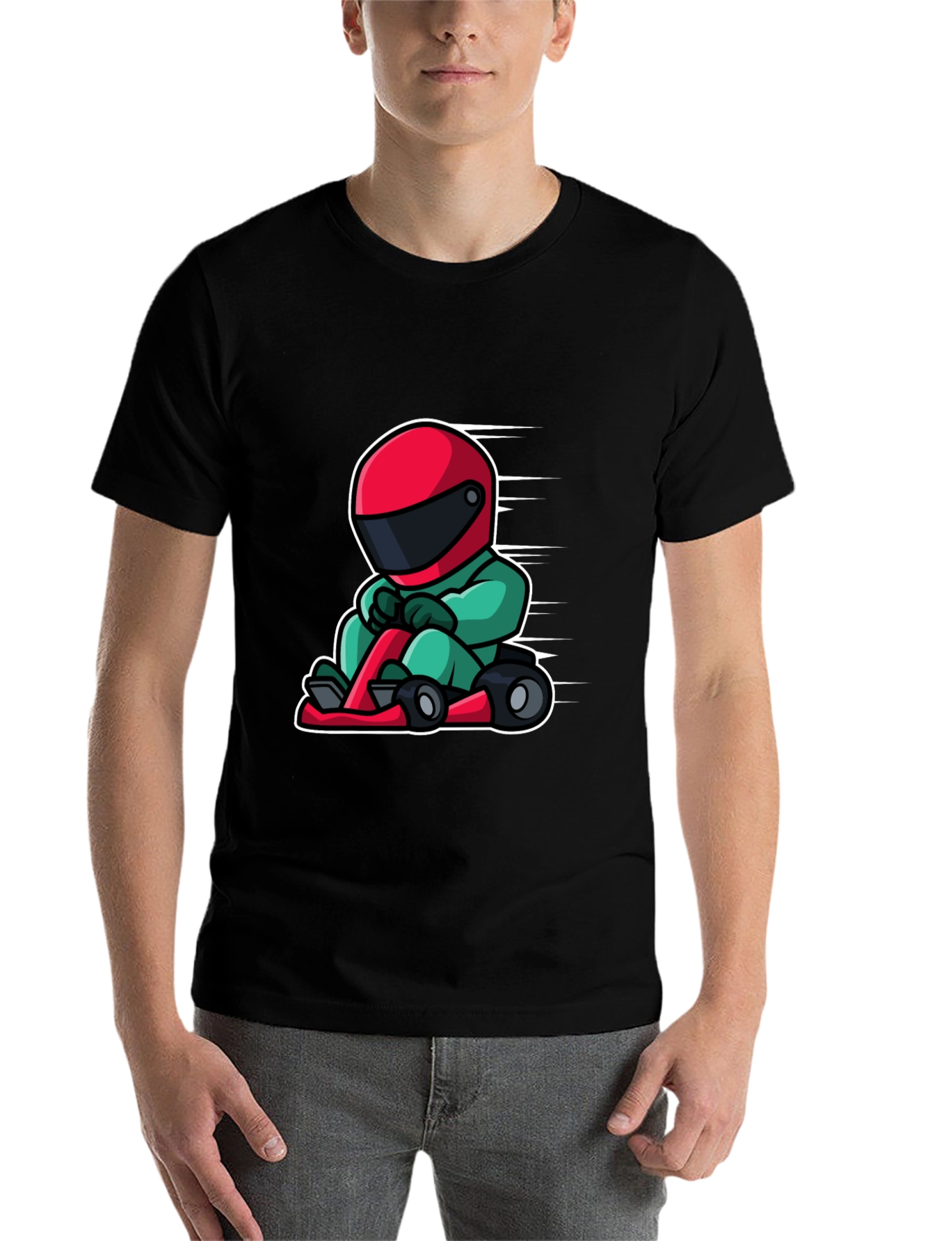 Cartoon Go-Kart T-Shirt - 7