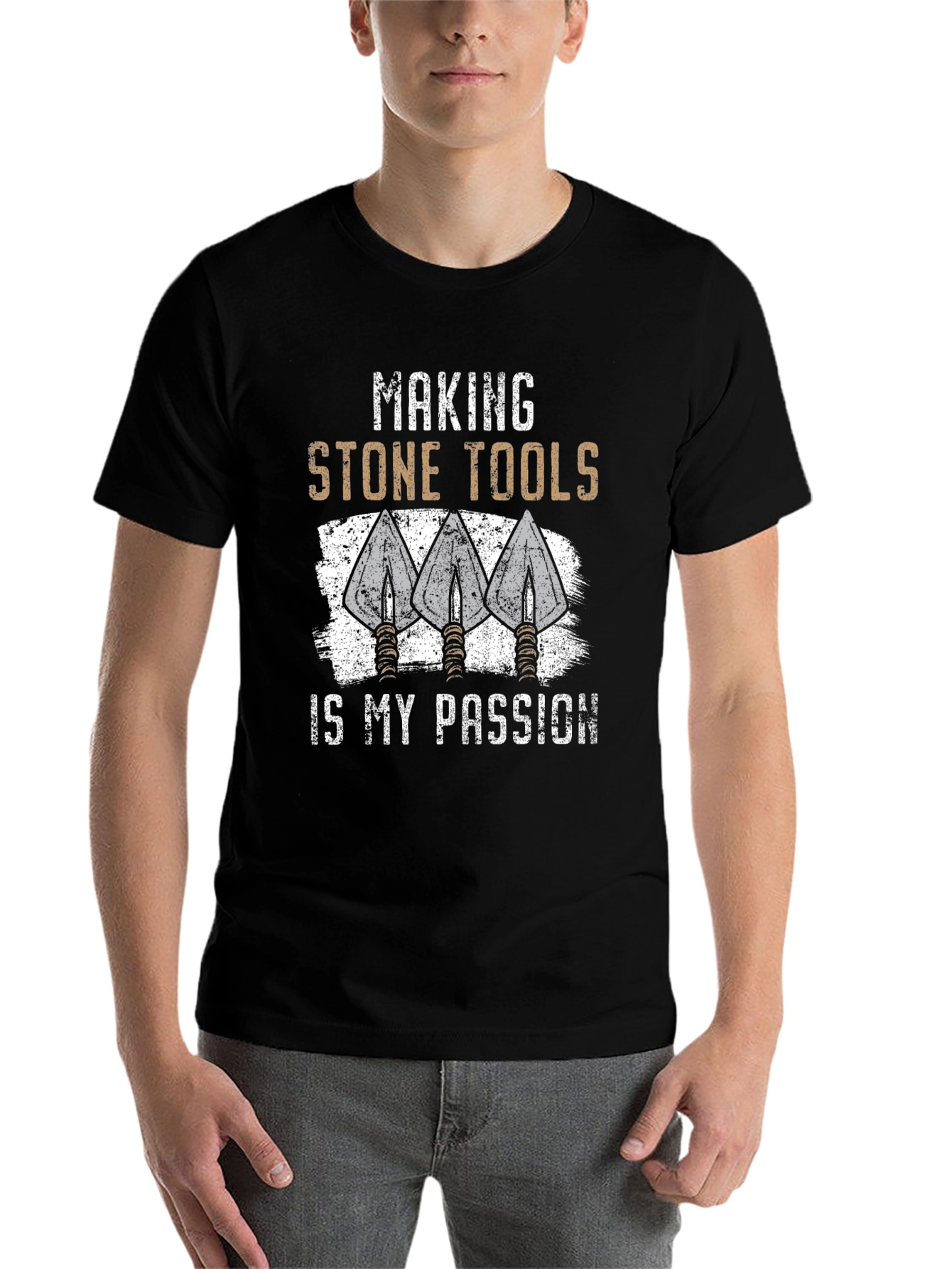 Black Stone Tools Passion Graphic Tee view 7