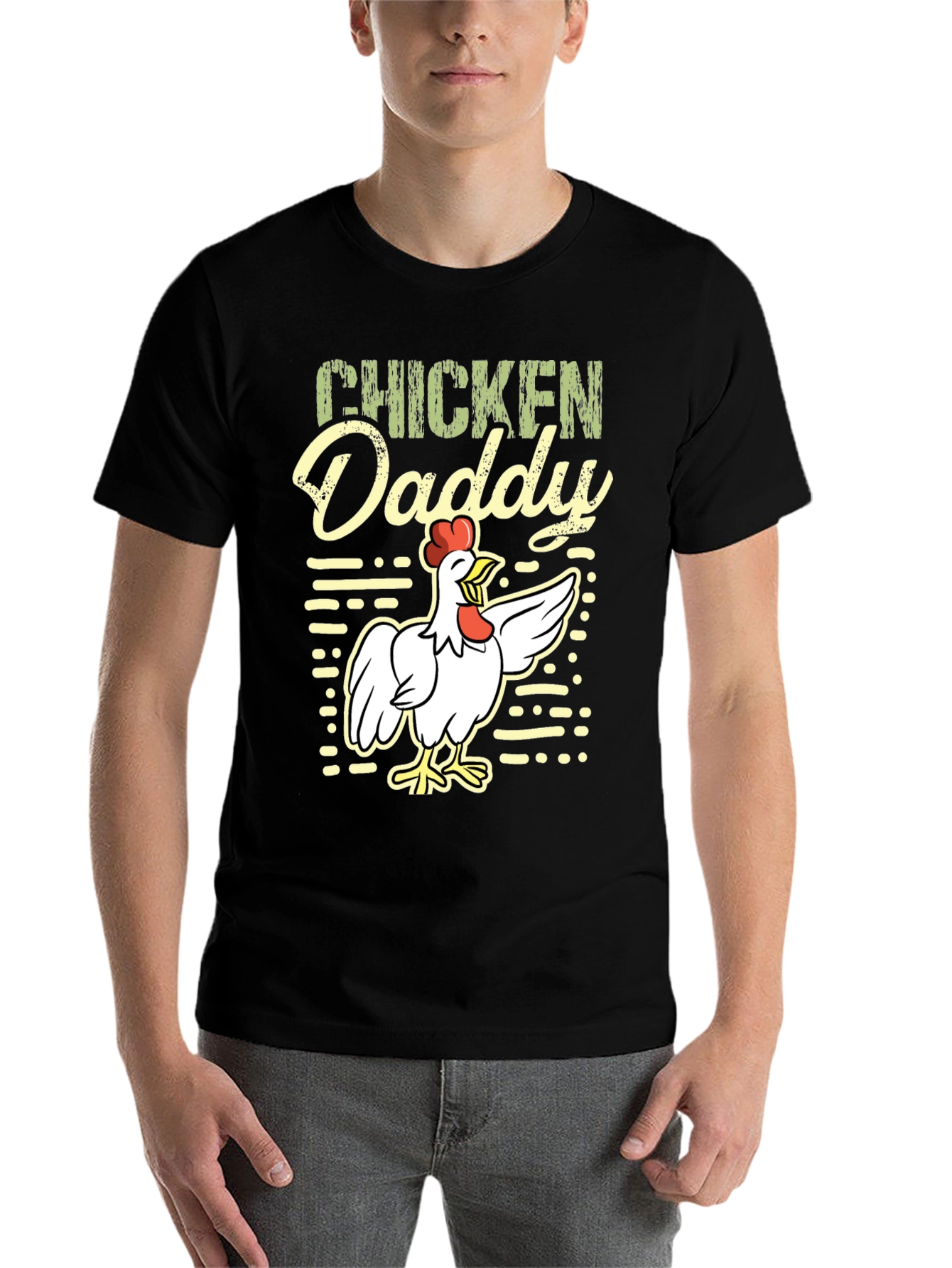 Black Chicken Daddy Graphic Tee view 7