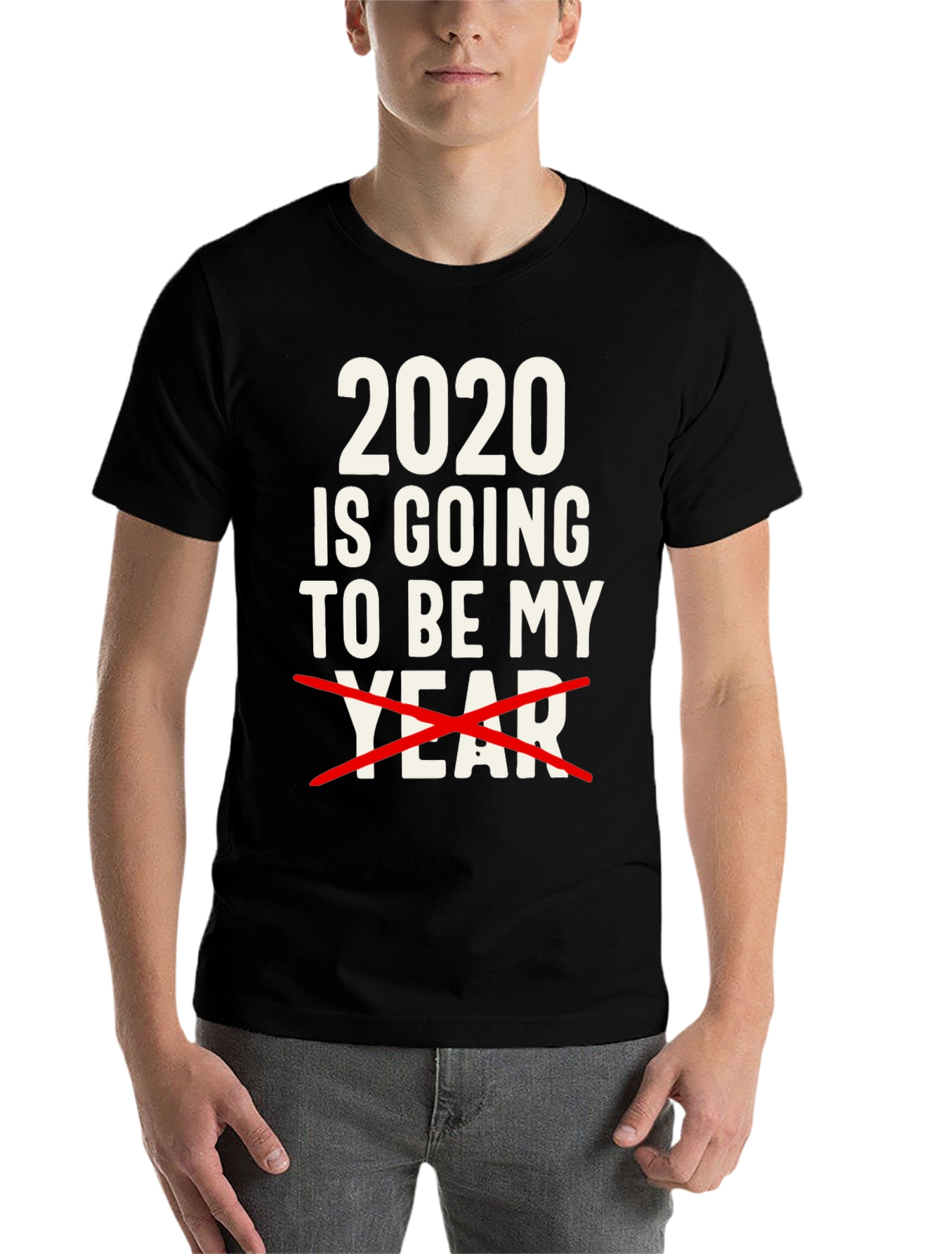Black Funny 2020 My Year T-Shirt Humor Graphic Tee view 7