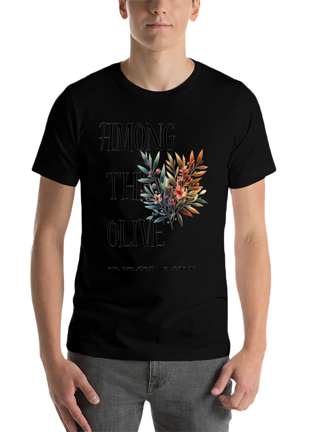 Black Among the Olive Branch T-Shirt view 7