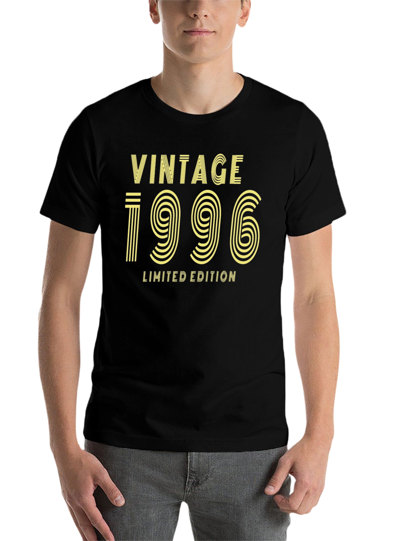Black Vintage 1996 Limited Edition Black T-Shirt view 7