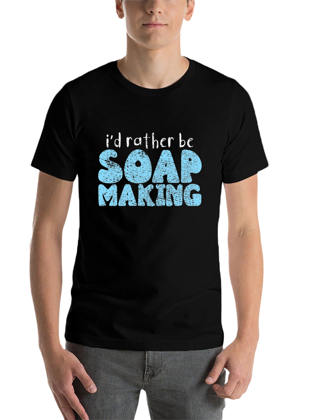 Black Soap Making T-Shirt - Hobby Gift view 7