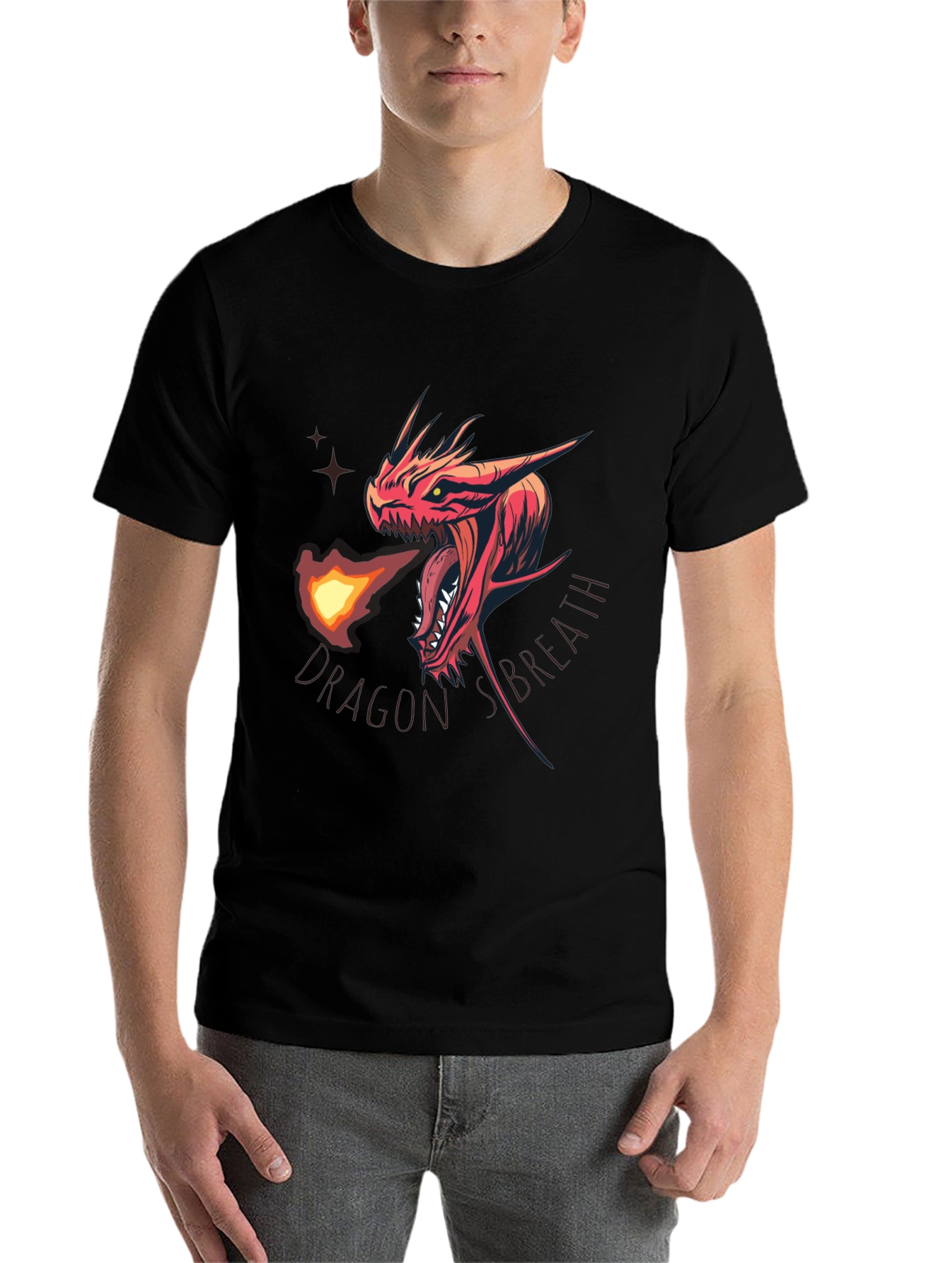 Dragon's Breath Graphic T-Shirt - Bold & Unique - 7