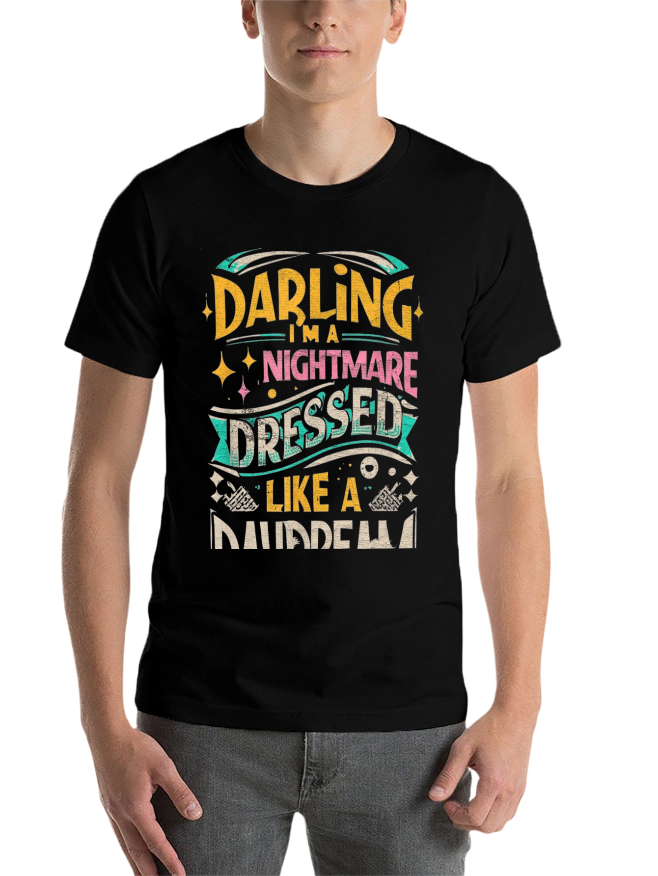 Black Darling Nightmare Graphic Tee view 7