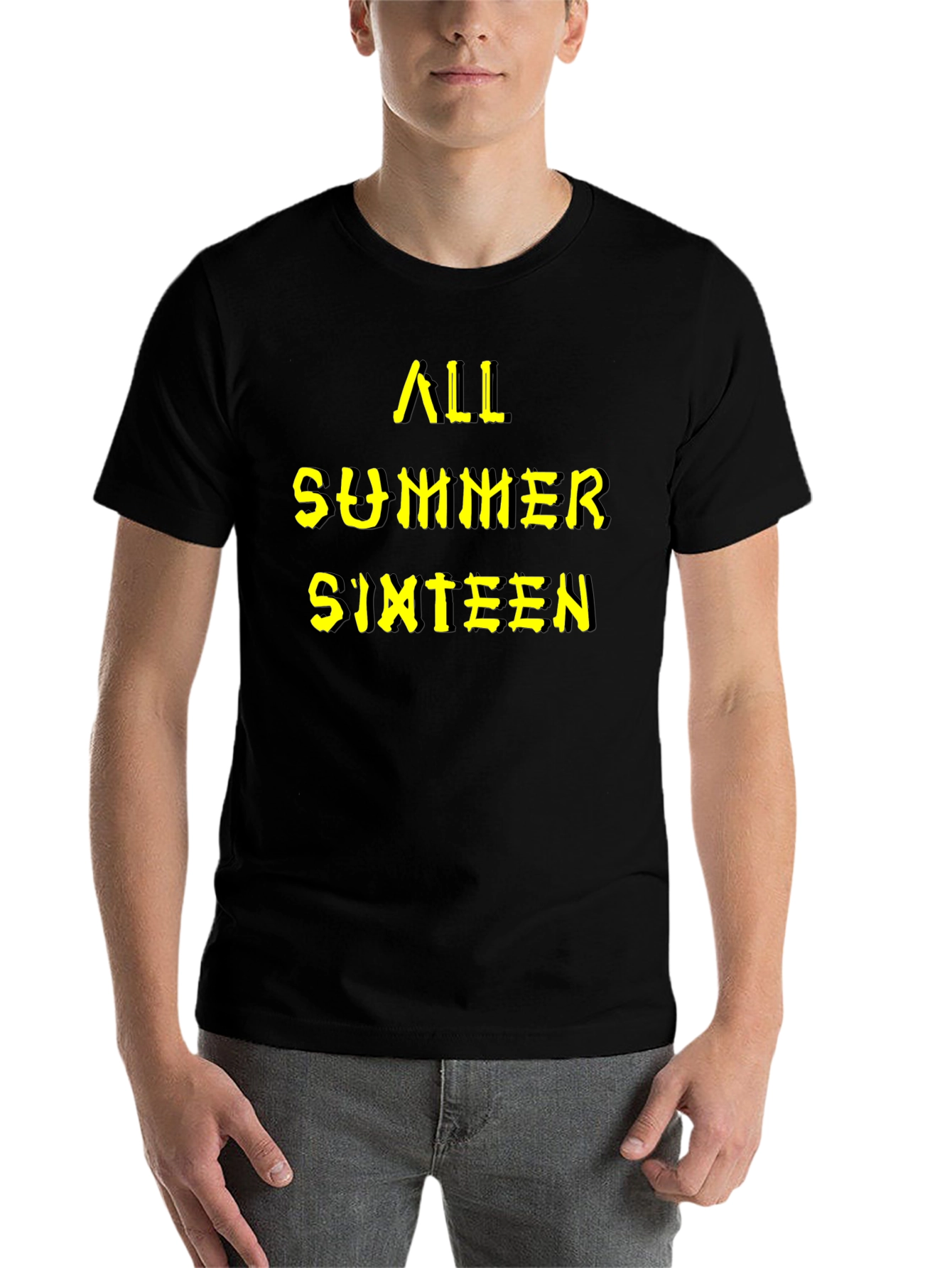 Black All Summer Sixteen Black T-Shirt view 7