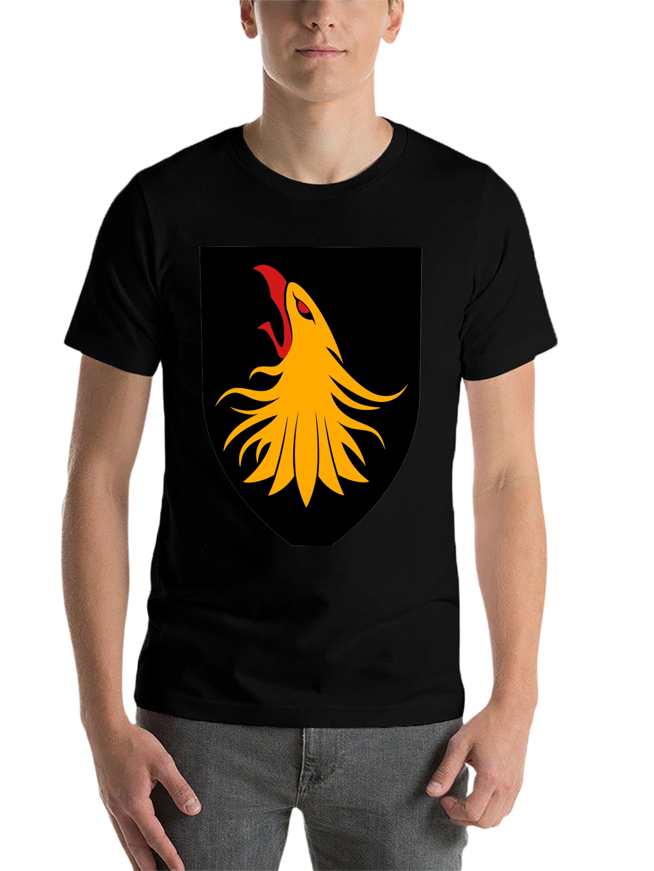 Black Scania Griffin Crest T-Shirt view 7