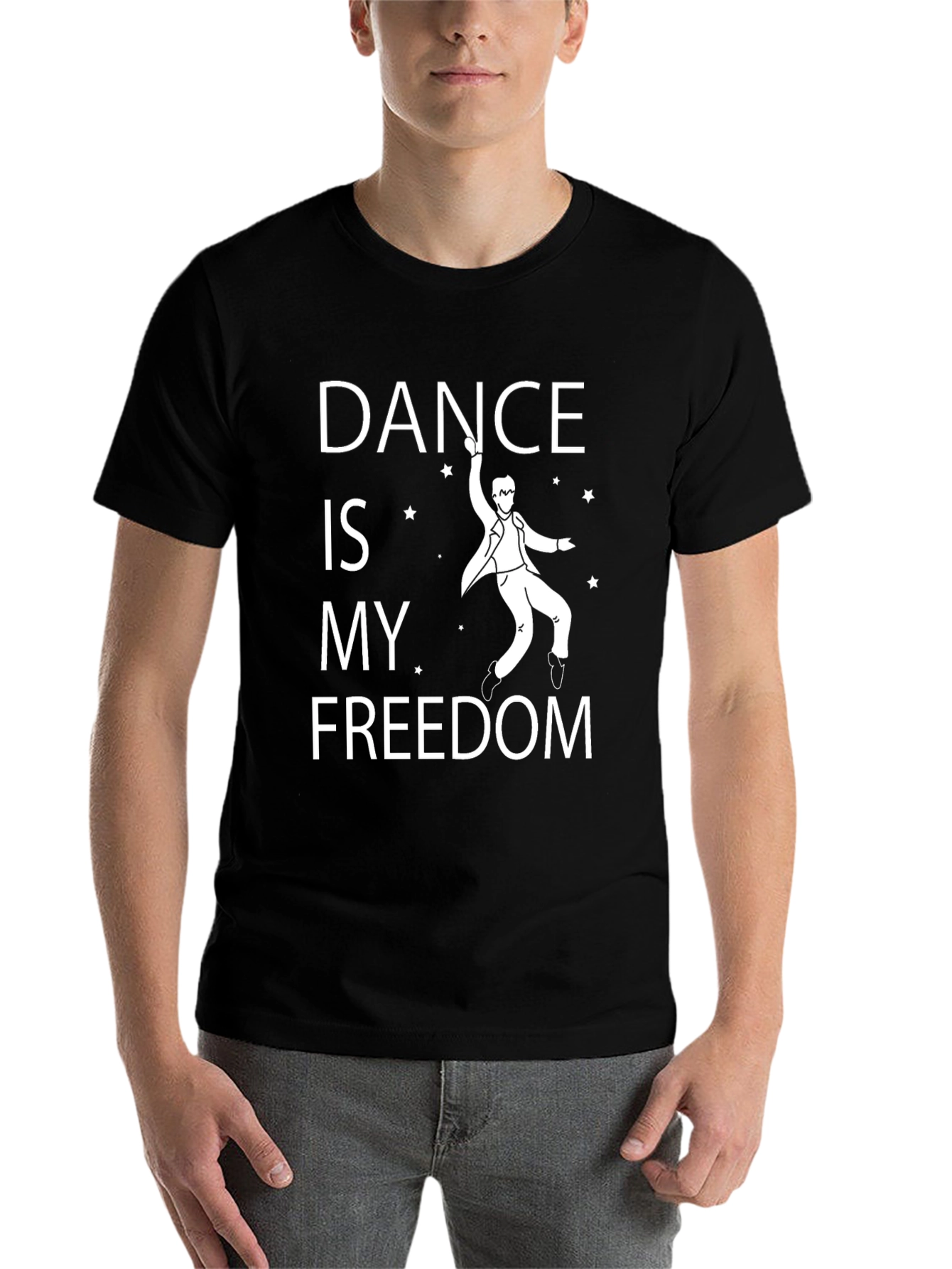 Black Dance Is My Freedom T-Shirt view 7