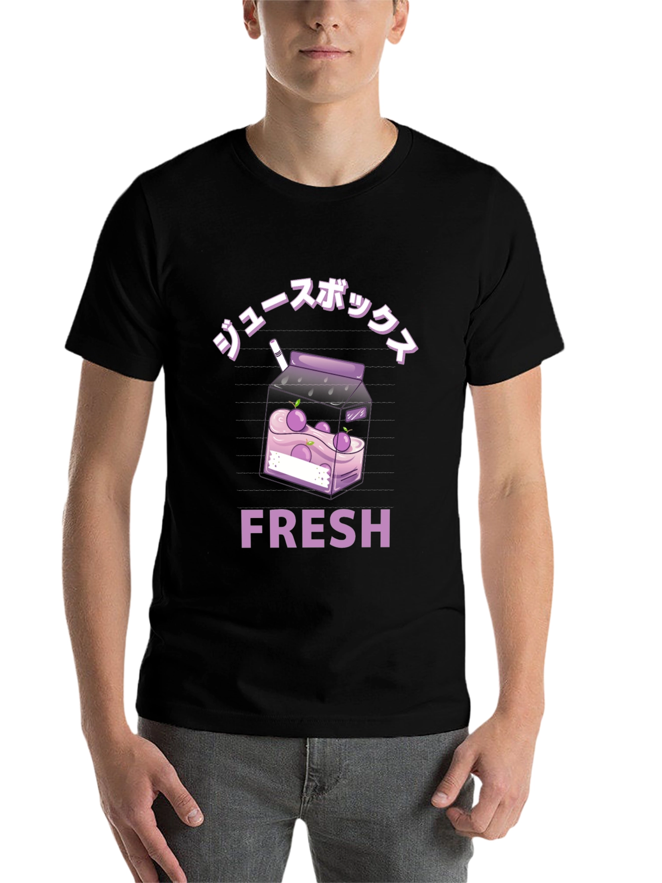 Black Juice Box Fresh T-Shirt - Stylish & Unique! view 7