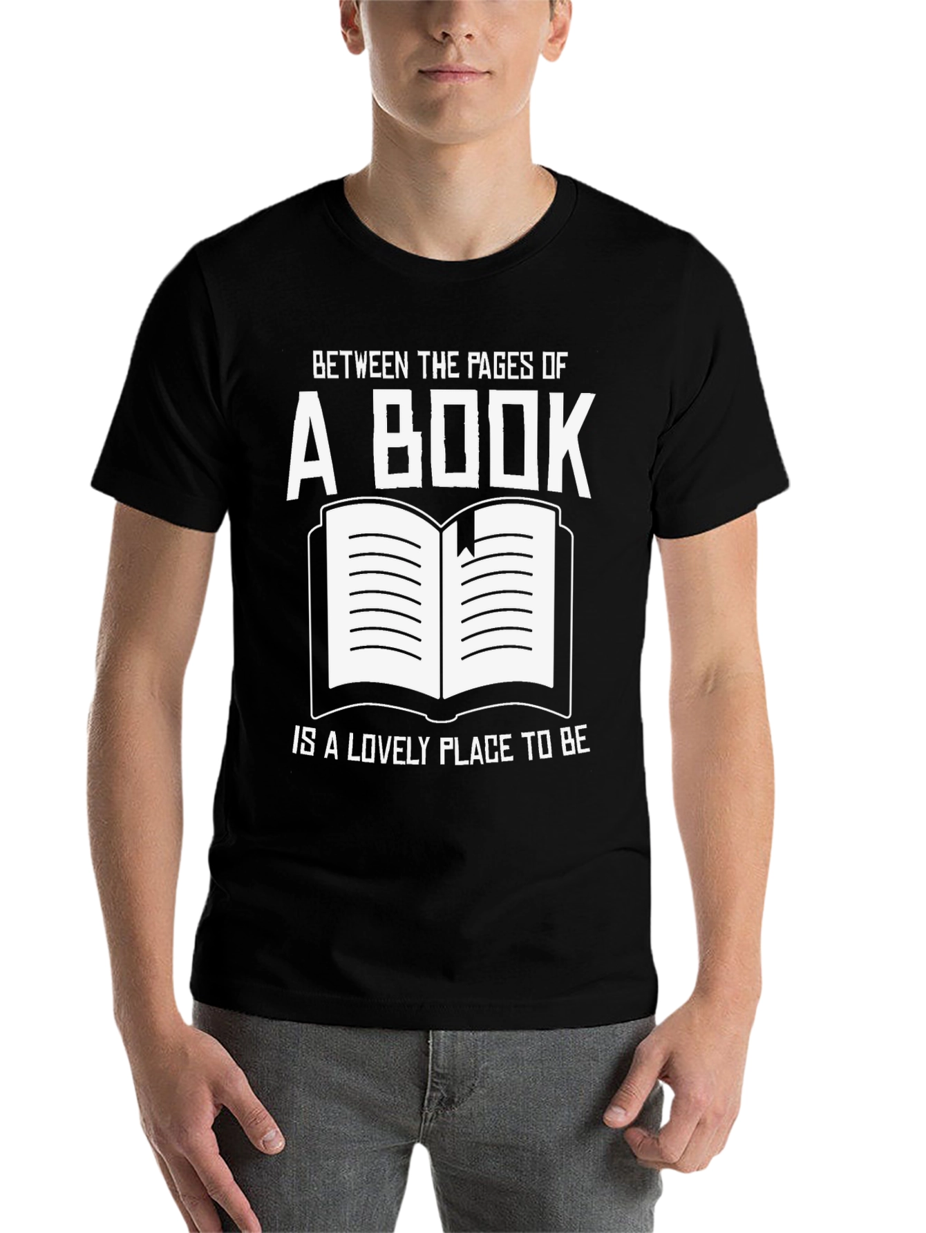 Black Book Lover's T-Shirt: A Lovely Place To Be view 7