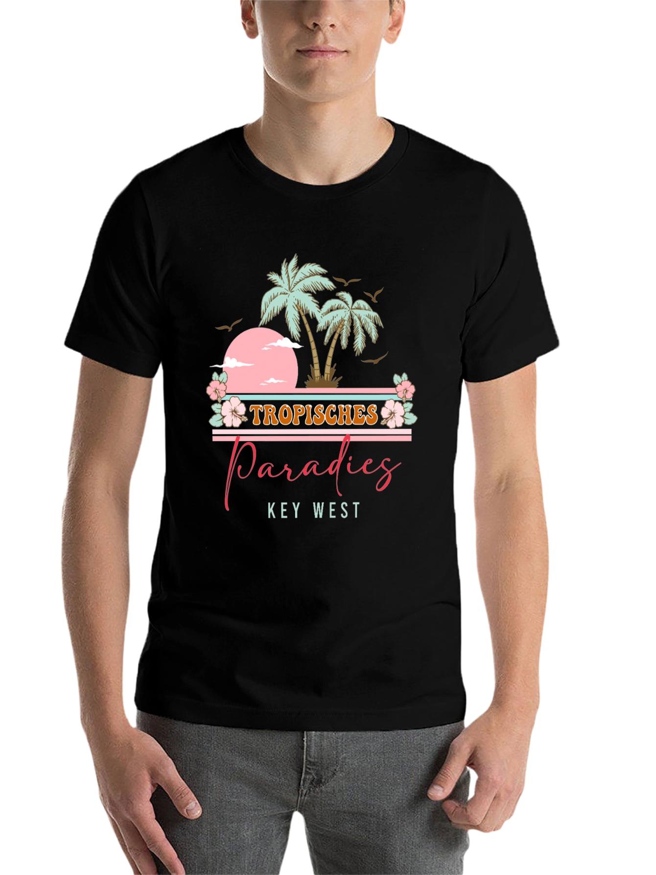 Tropical Paradise Key West T-Shirt - 7